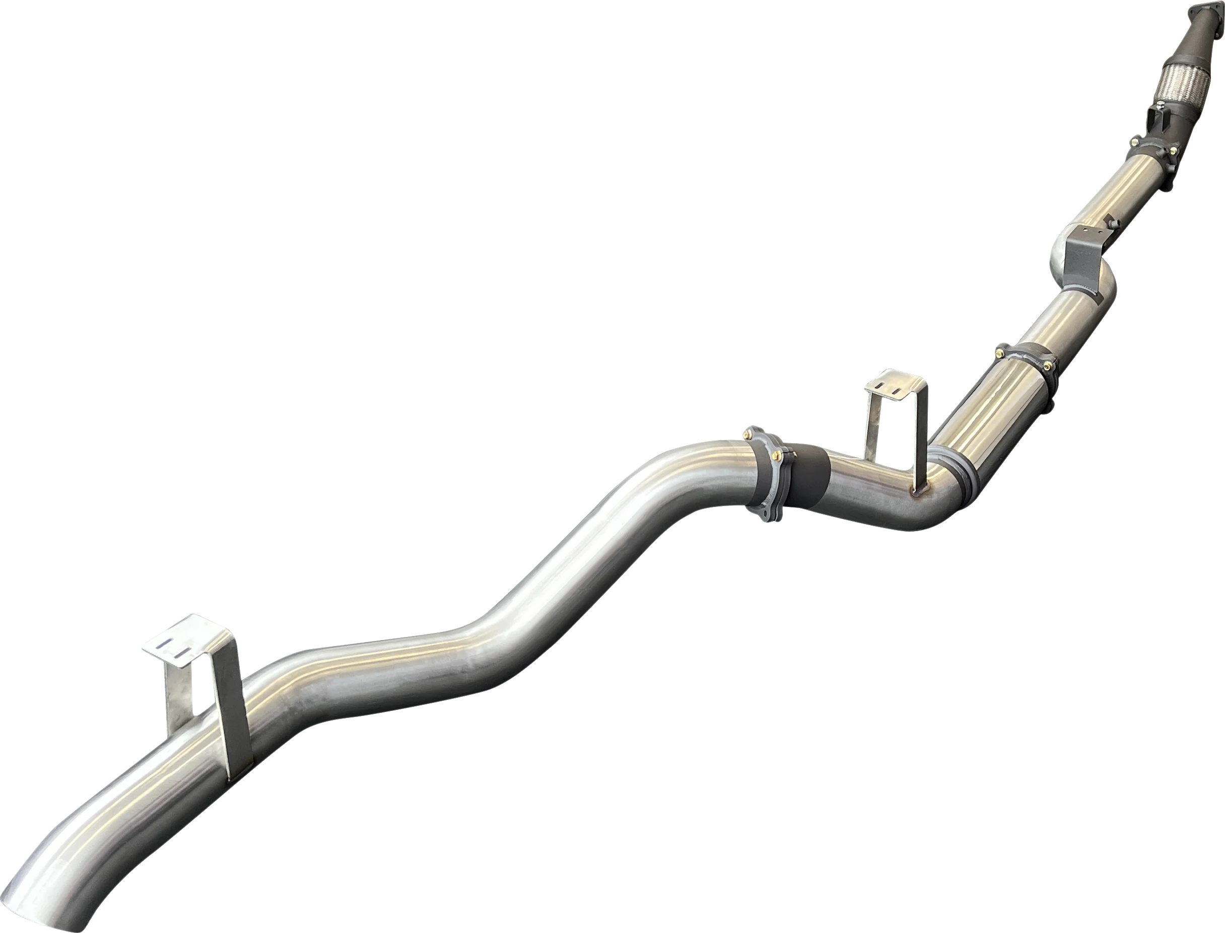 Manta | 4″ Turbo Back without Cat, With Muffler | Toyota Landcruiser VDJ76 V8 Wagon 2016–2025 - Image 5
