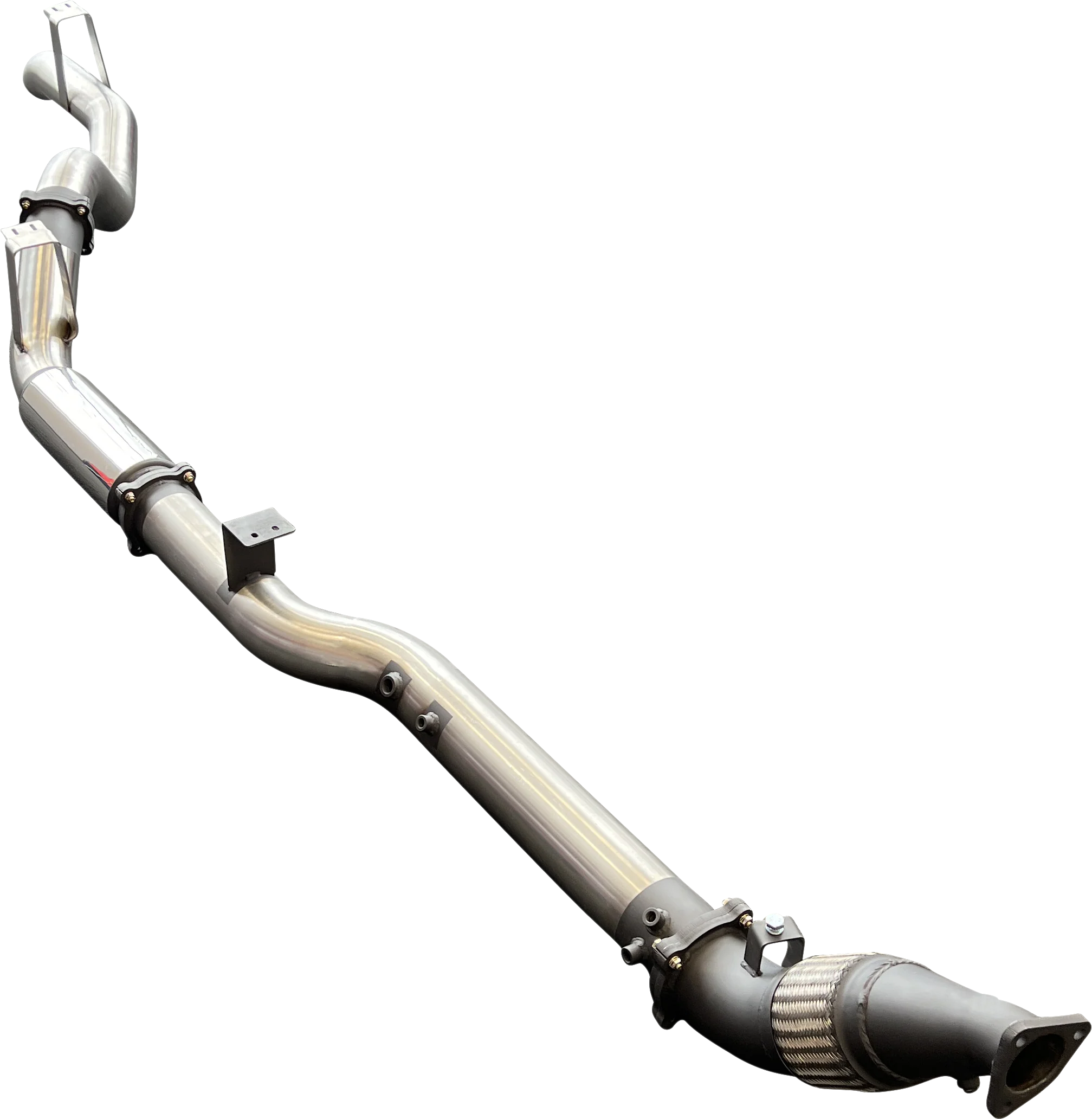 Manta | 4″ Turbo Back without Cat, With Muffler | Toyota Landcruiser VDJ76 V8 Wagon 2016–2025 - Image 7