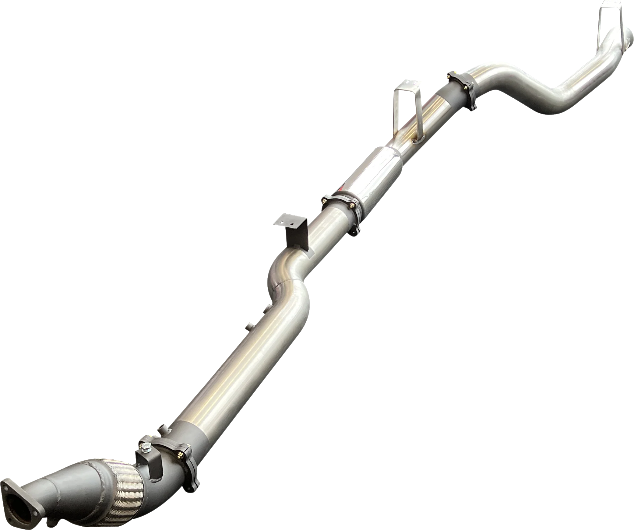 Manta | 4″ Turbo Back without Cat, With Muffler | Toyota Landcruiser VDJ76 V8 Wagon 2007–2016 - Image 5