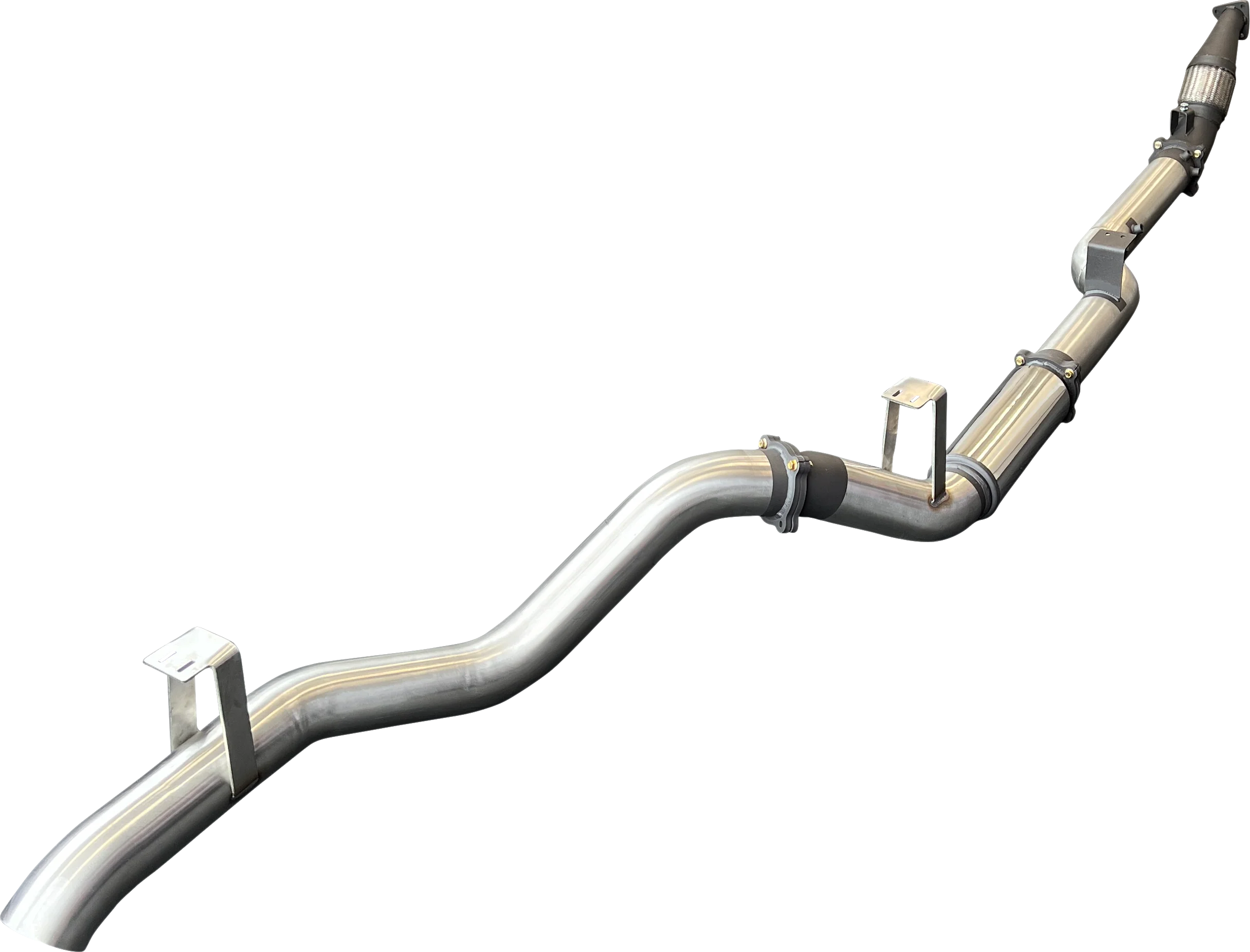 Manta | 4″ Turbo Back without Cat, With Muffler | Toyota Landcruiser VDJ76 V8 Wagon 2007–2016 - Image 7