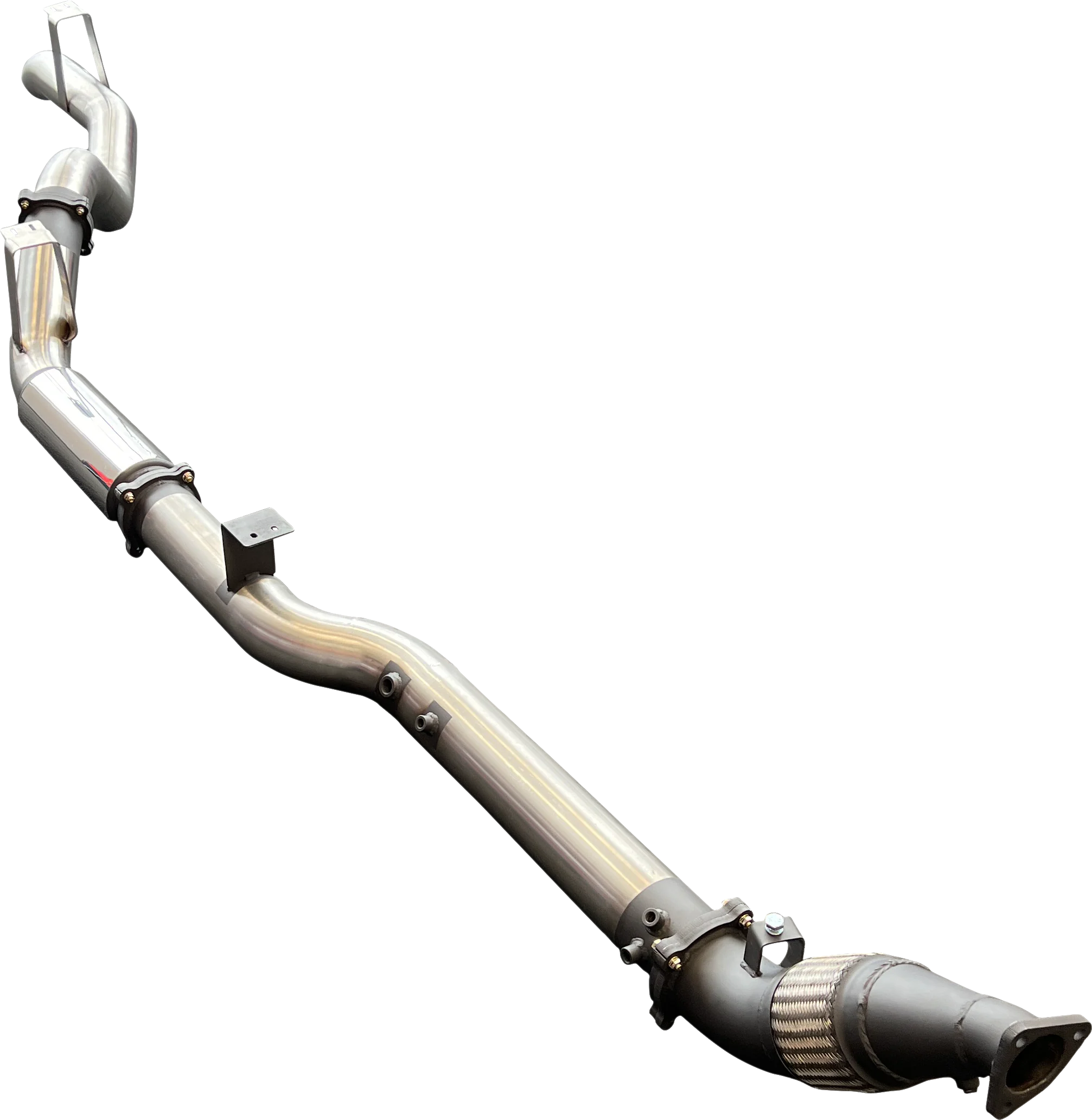 Manta | 4″ Turbo Back without Cat, With Muffler | Toyota Landcruiser VDJ76 V8 Wagon 2007–2016 - Image 8