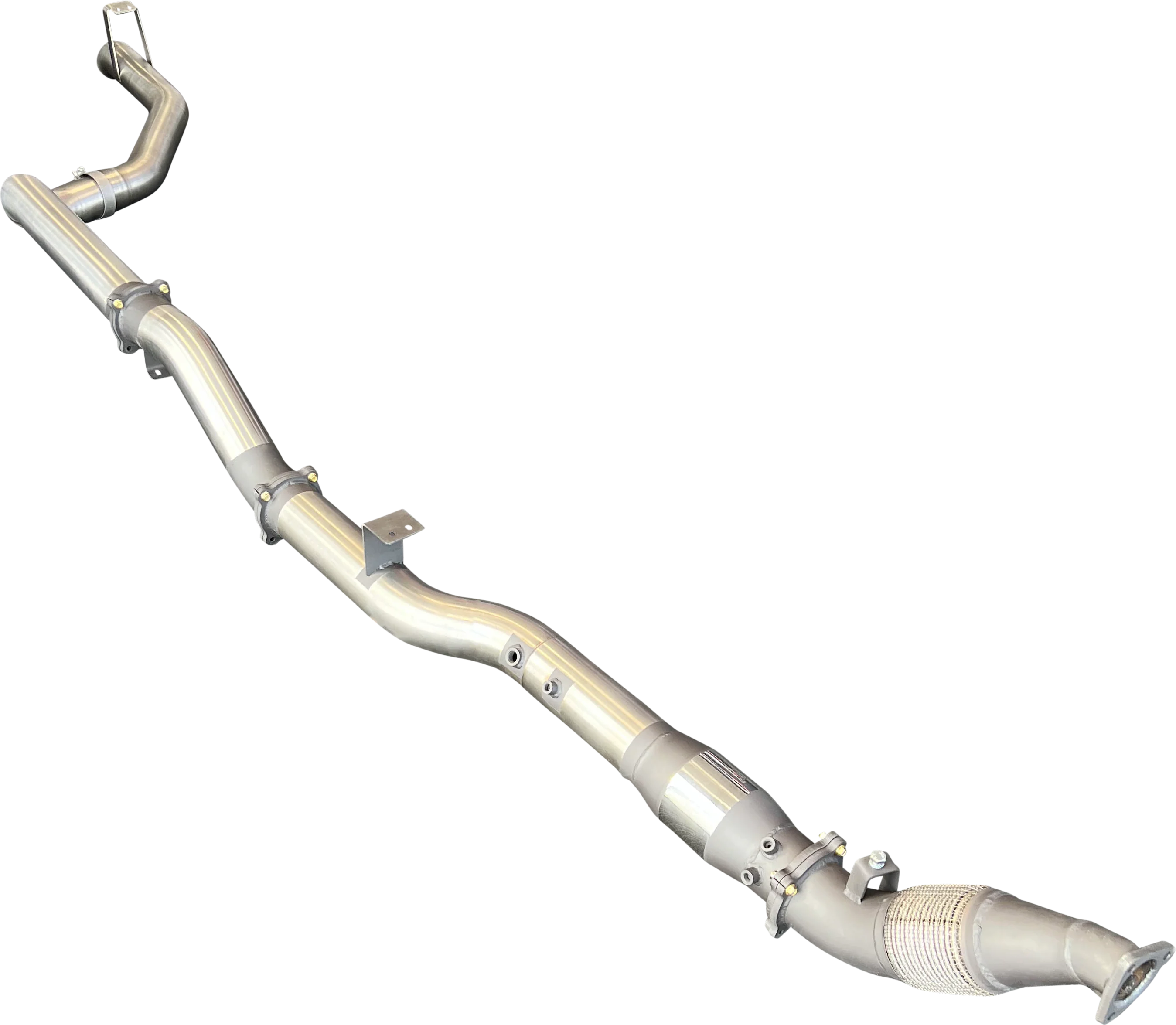Manta | 4″ Turbo Back Exhaust System with Cats | Toyota Landcruiser VDJ79 Single & Dual Cab Ute 2016–2025 (Superior Eng Coil Conversion)