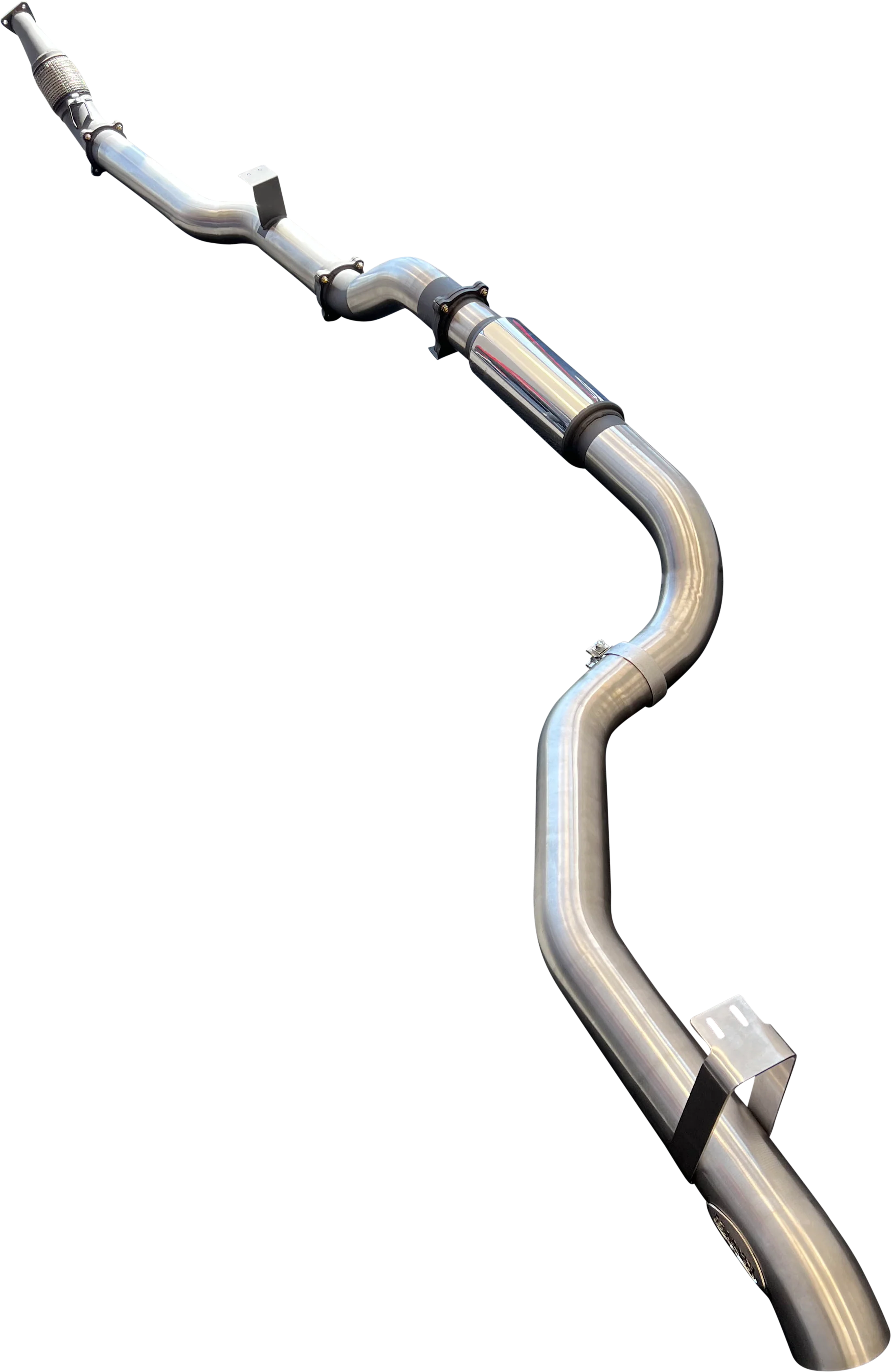 Manta | 4″ Turbo Back Exhaust System without Cats | Toyota Landcruiser VDJ79 Single & Dual Cab Ute 2016–2025 (Superior Eng Coil Conversion)