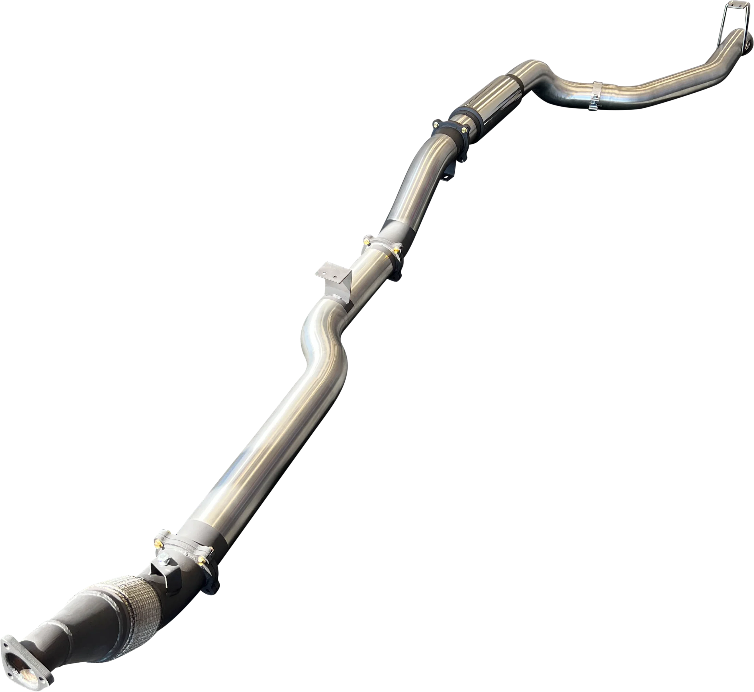 Manta | 4″ Turbo Back Exhaust System without Cats | Toyota Landcruiser VDJ79 Single & Dual Cab Ute 2016–2025 (Superior Eng Coil Conversion) - Image 3