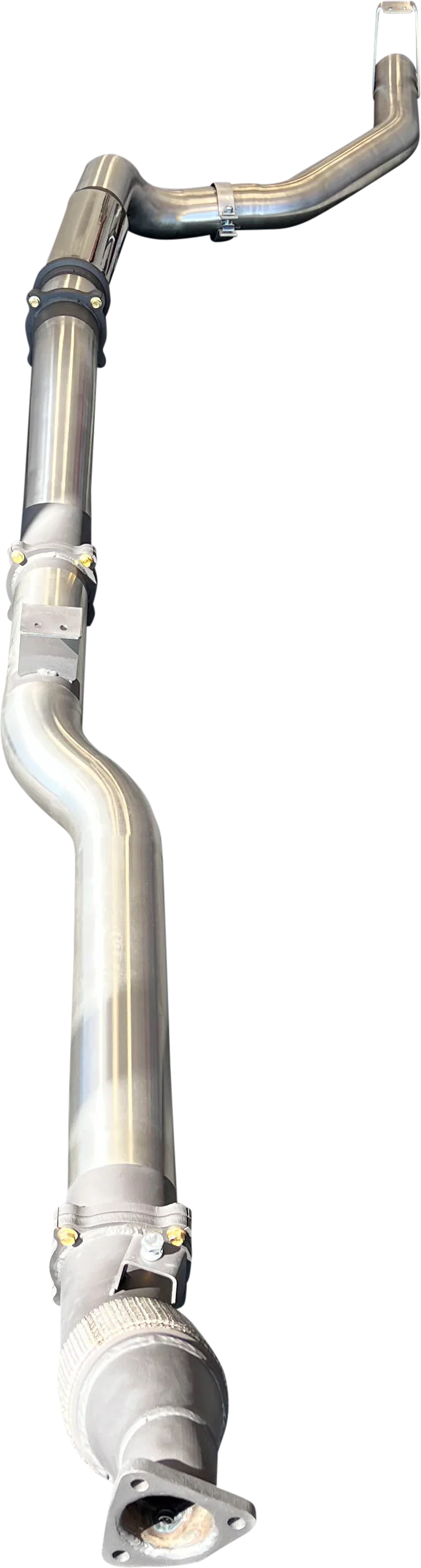 Manta | 4″ Turbo Back Exhaust System without Cats | Toyota Landcruiser VDJ79 Single & Dual Cab Ute 2016–2025 (Superior Eng Coil Conversion) - Image 4