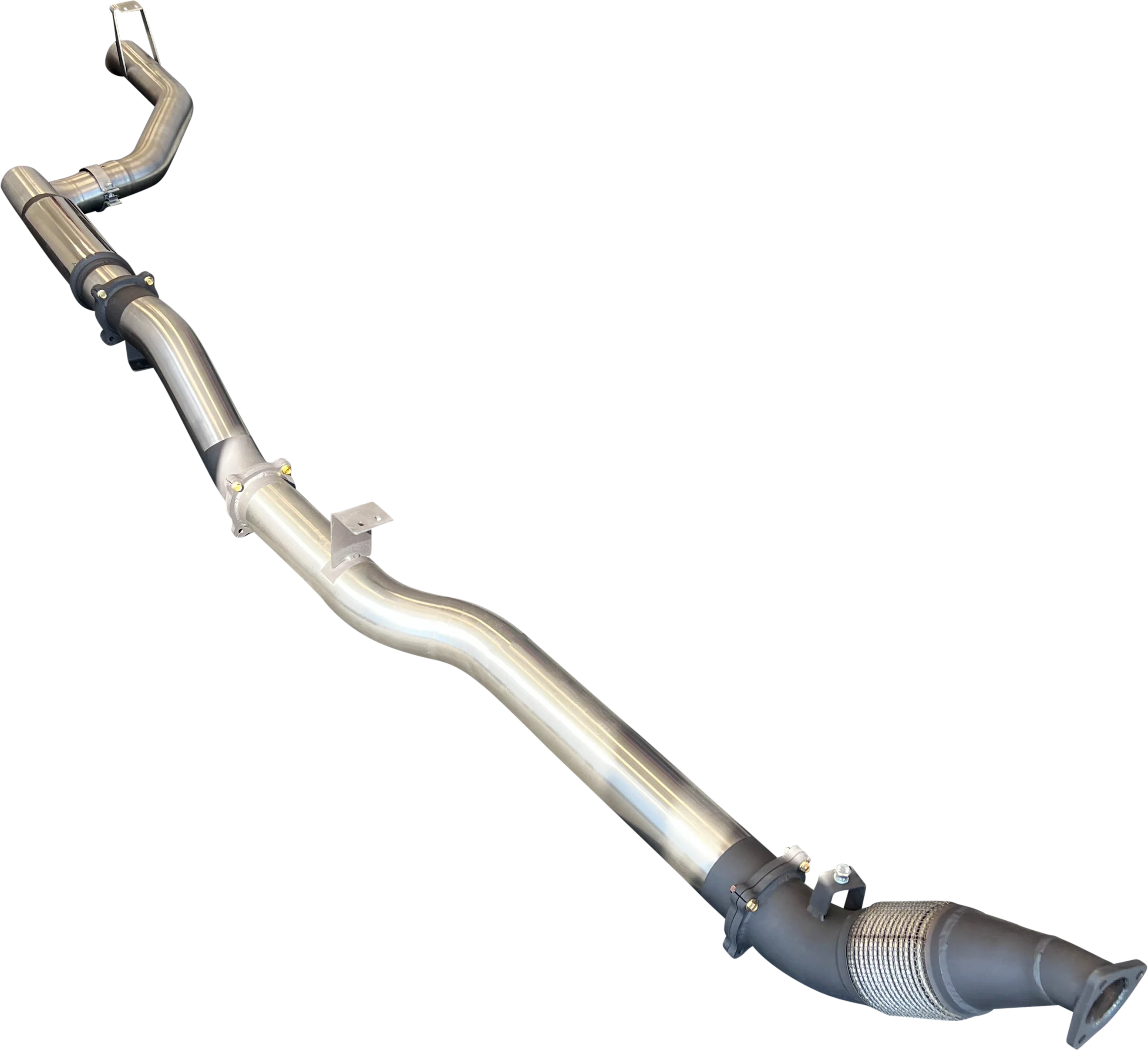 Manta | 4″ Turbo Back Exhaust System without Cats | Toyota Landcruiser VDJ79 Single & Dual Cab Ute 2016–2025 (Superior Eng Coil Conversion) - Image 5