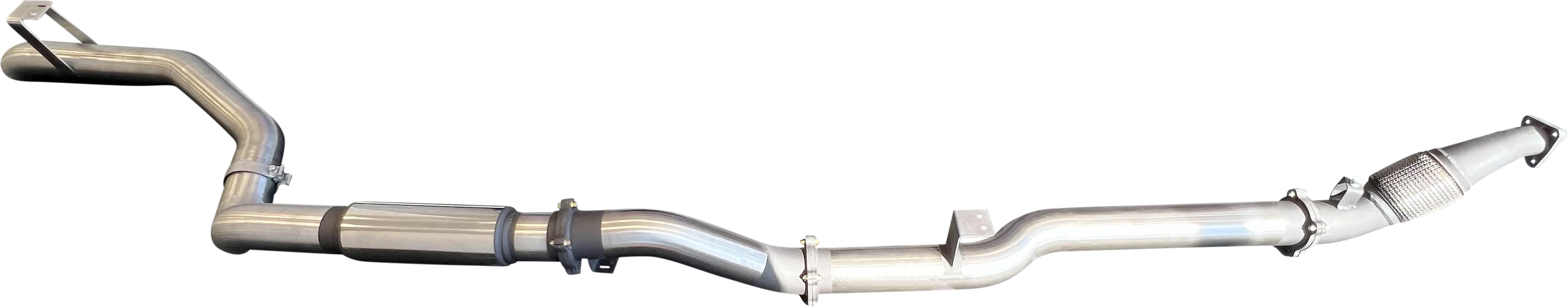 Manta | 4″ Turbo Back Exhaust System without Cats | Toyota Landcruiser VDJ79 Single & Dual Cab Ute 2016–2025 (Superior Eng Coil Conversion) - Image 6