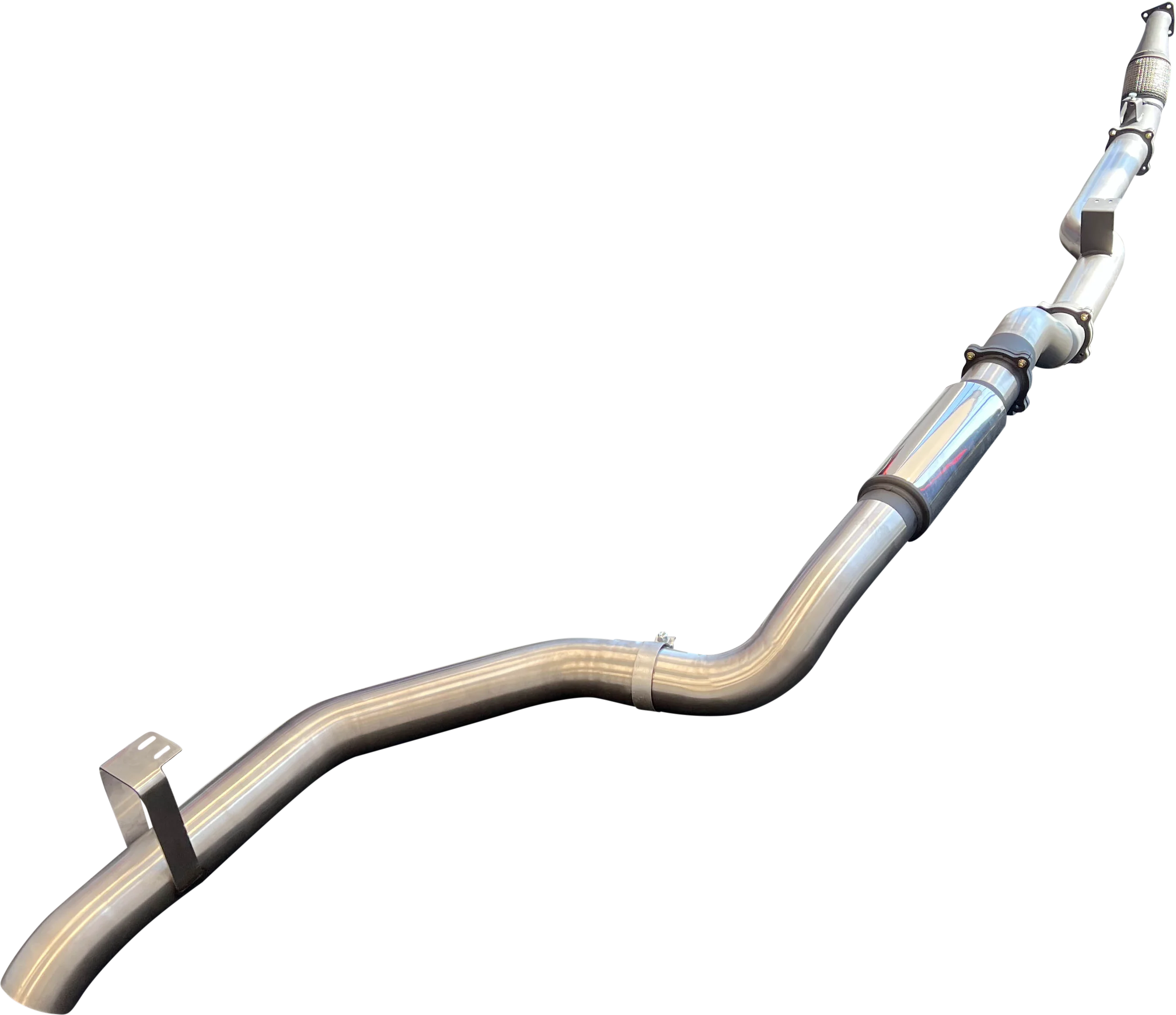 Manta | 4″ Turbo Back Exhaust System without Cats | Toyota Landcruiser VDJ79 Single & Dual Cab Ute 2016–2025 (Superior Eng Coil Conversion) - Image 7