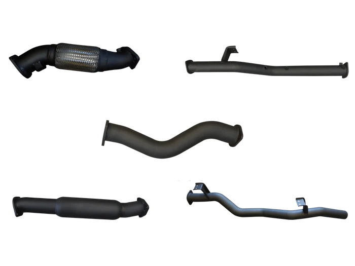 Manta | 3″ Turbo Back Exhaust Without Cat with Hotdog | Toyota Landcruiser VDJ79 V8 Ute 2016–2025 (DPF Models)