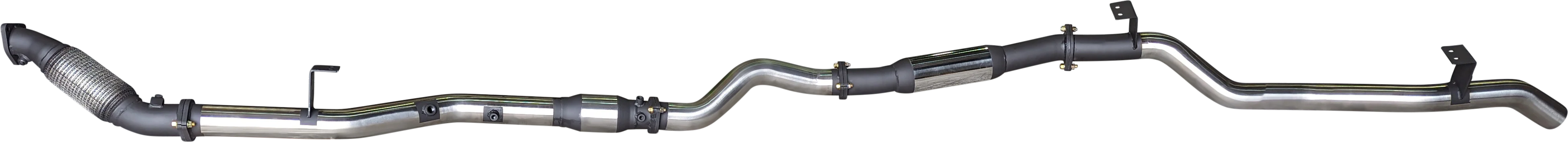 Manta | 3in Turbo Back Exhaust with Cat & Hotdog | Toyota Landcruiser VDJ79 V8 Ute 2016–2025