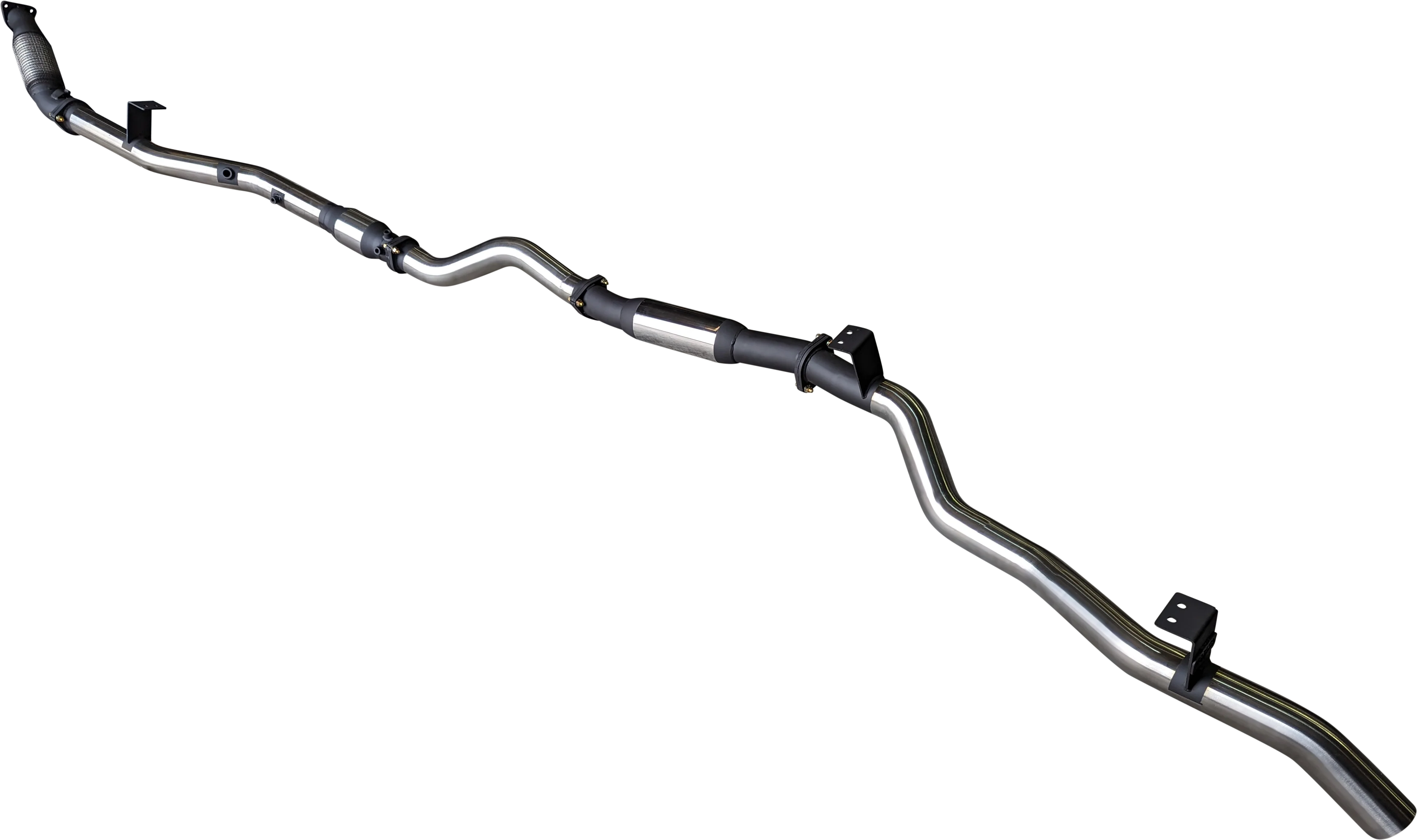Manta | 3in Turbo Back Exhaust with Cat & Hotdog | Toyota Landcruiser VDJ79 V8 Ute 2016–2025 - Image 3