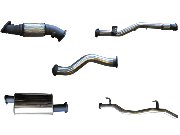 Manta | 3in Turbo Back Exhaust with Cat & Muffler | Toyota Landcruiser VDJ79 V8 Ute 2016–2025