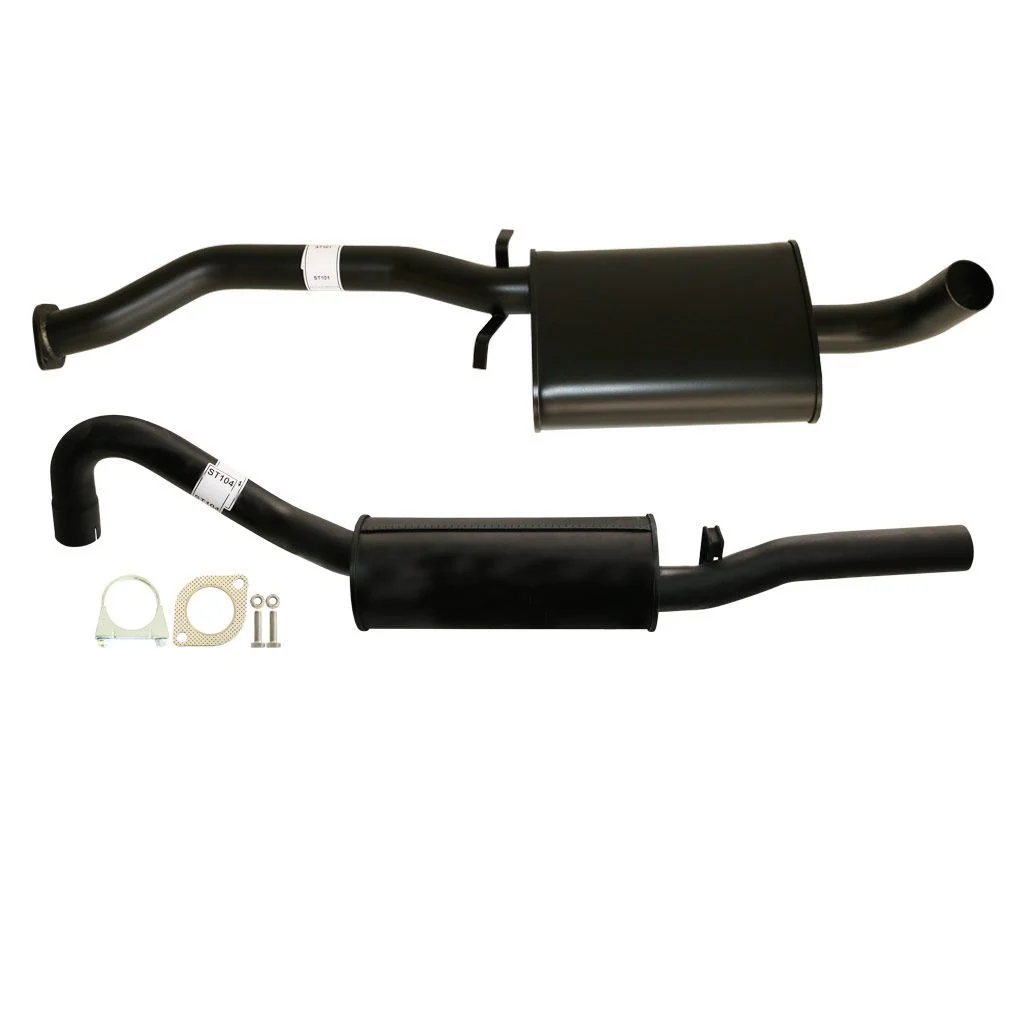 ESA - Holden Commodore VL Turbo/V8 2 1/2" Catback Kit Inc 2 x Everflo Mufflers