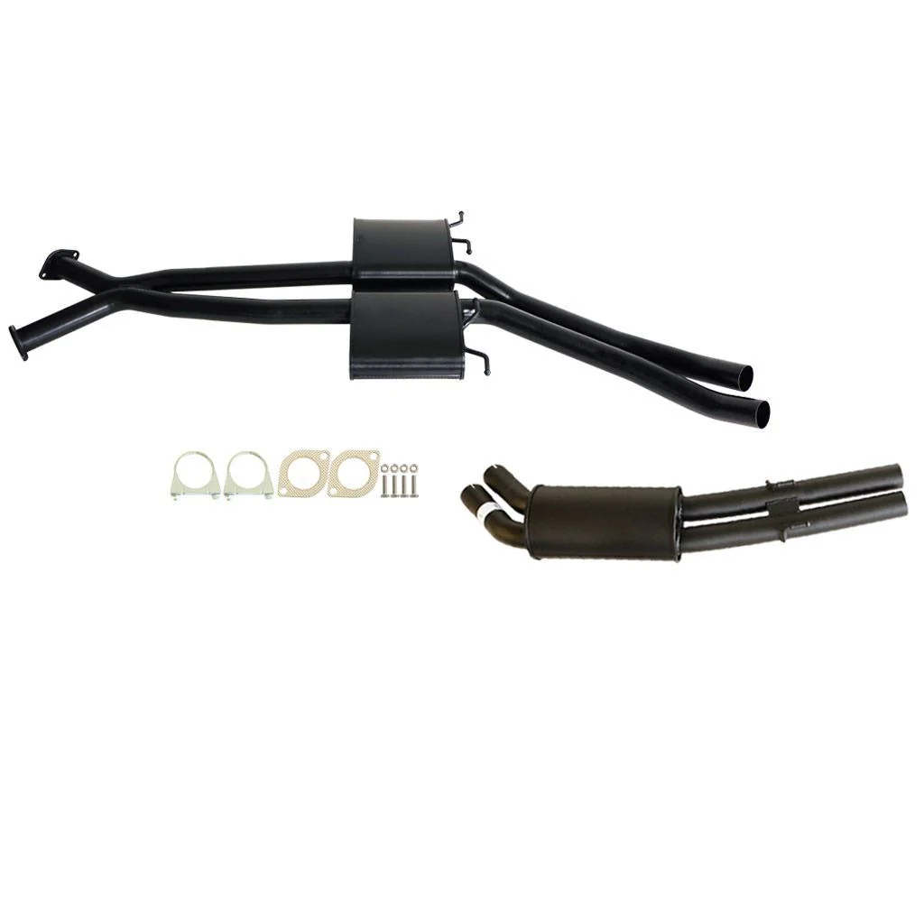 ESA | Twin 2.5" Catback Exhaust Front & Rear Mufflers | Holden Statesman WH WK WL V8 5.7L 6.0L | ST133-135