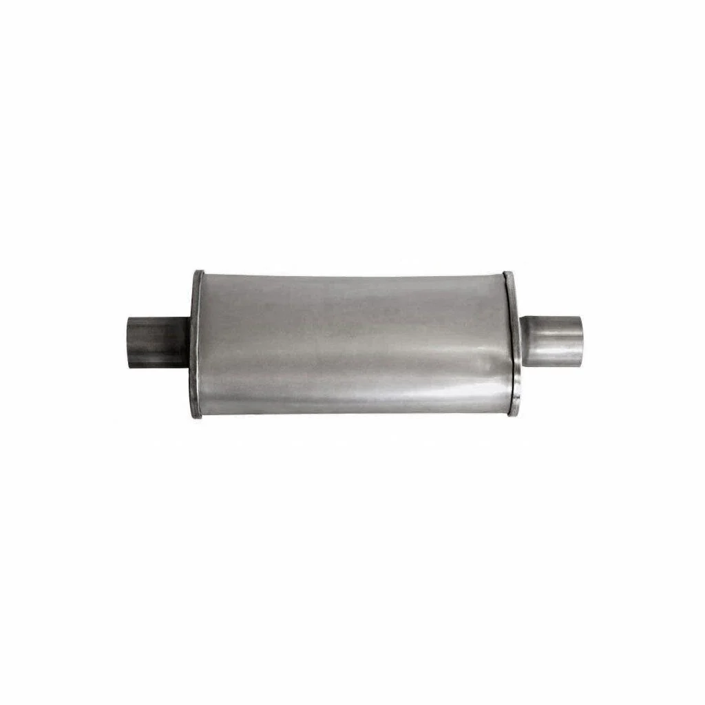 MSA Universal Muffler - 1.75" Inch 5"x 3" Oval 12" Long Glass