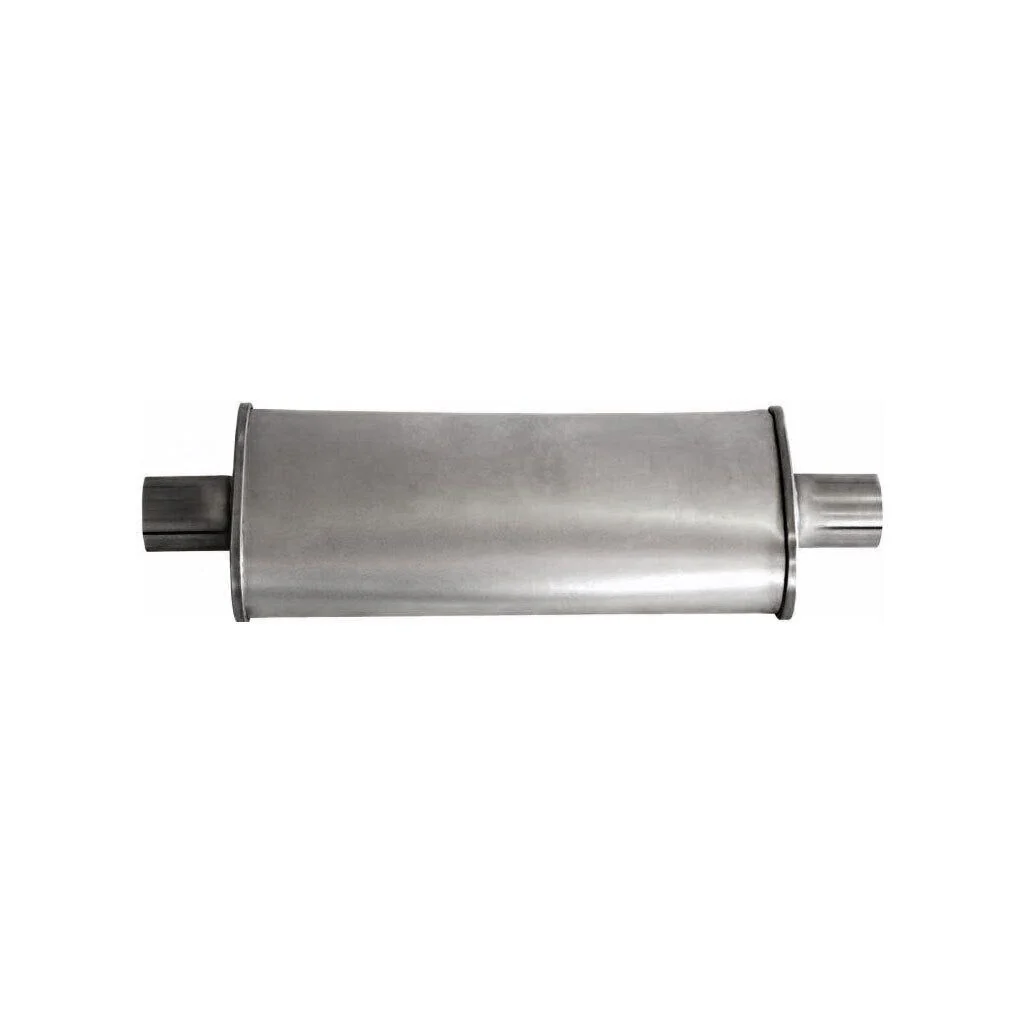 MSA Universal Muffler - 1.75" Inch 5"x MSA Universal Muffler - 3" Oval 14" Long Glass