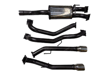 Outlaw 4x4 - RAM DS 1500 5.7L V8 HEMI 2018 - ON Catback Exhaust System with Twin 4" Polished Chrome Tips