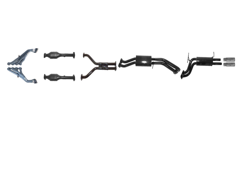 Pacemaker Full Exhaust with Tri-Y Headers for Ford Falcon BA BF XR8 GT 5.4L V8 2002–2008 - PP4018-01