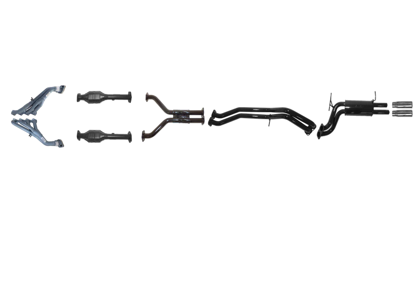 Pacemaker Full Exhaust with Tri-Y Headers for Ford Falcon BA BF XR8 GT 5.4L V8 2002–2008 - PP4018-02