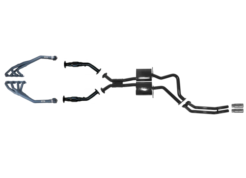 Pacemaker Performance Exhaust System with Tri-Y Headers for Holden VT Series 1 5.0L V8 Sedan 1997–1999 - PP5050-04 (Rear Pipe Only Variant)