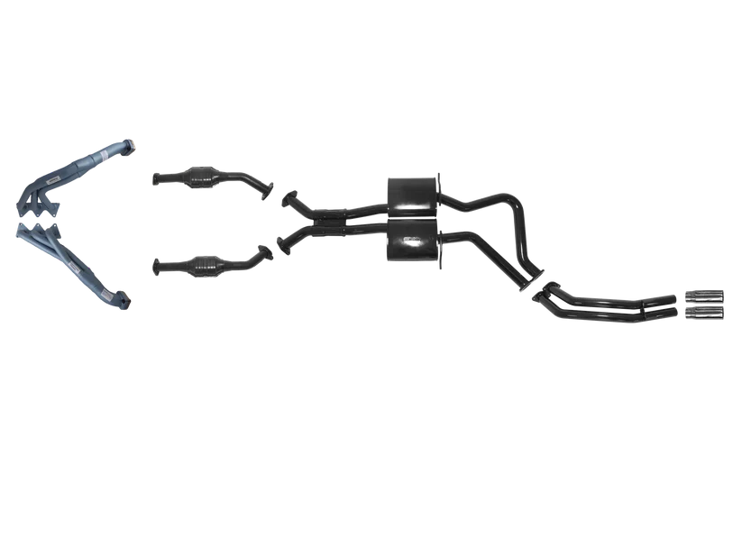 Pacemaker 2.5" Exhaust System for Holden VZ 3.6L V6 Sedan 2004–2006 - PP5069-08 (Rear Pipe Only Variant)