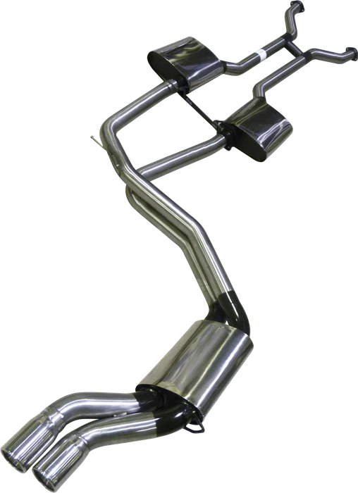 Manta | Twin 2.5" Cat Back Exhaust System | Ford Falcon AU 5.0L V8 Sedan IRS 1998–2002