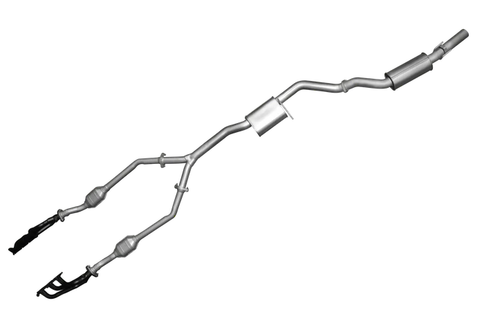 Manta | 3″ Full Exhaust System with Extractors Muffler/Muffler | Holden Commodore VZ 3.6L V6 Ute Wagon 2004–2007