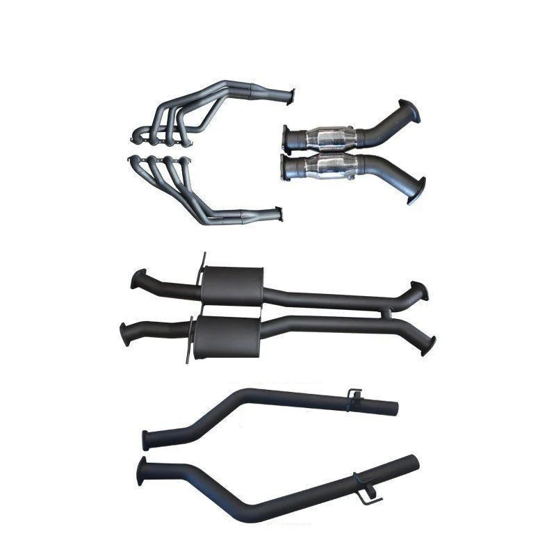 Manta | Twin 3″ Full Exhaust System with 1 7/8″ Extractors Muffler & Tailpipe | HSV VY VZ Maloo V8 Ute 2002–2007