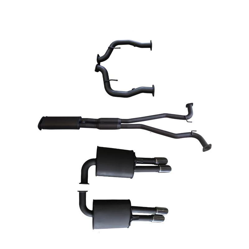Manta | Twin 2.5″ Cat Back Exhaust System with Muffler/Muffler | Holden Statesman Caprice WM WN V8 6.0L LWB Sedan 2006–2017 - Image 2