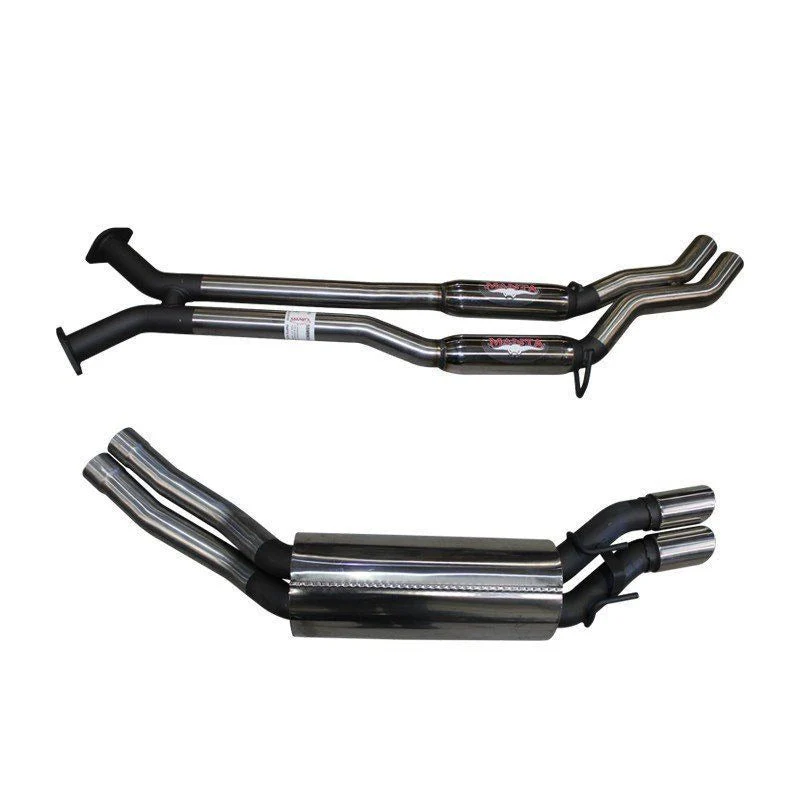 Manta | Twin 2.5″ Cat Back Exhaust System with PH & Muffler | Holden Commodore VY VZ V8 AWD Adventra & HSV Avalanche Wagon 2003–2006