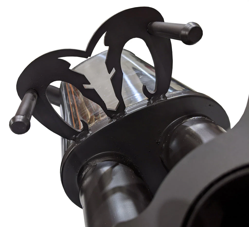 Outlaw 4x4 - RAM DS 1500 5.7L V8 HEMI 2018 - ON Catback Exhaust System with Twin 4" Satin Black Powder Coat Tips - Image 3