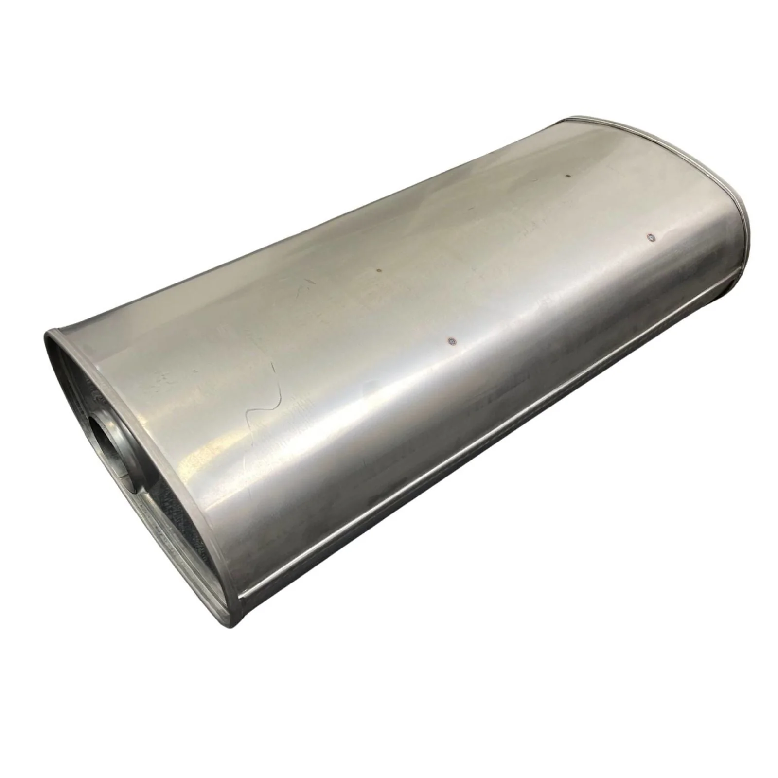 REDBACK | Anti-Drone Straight Through Performance Muffler 12"x8" Oval 28" Long 3" ID | H859TBN