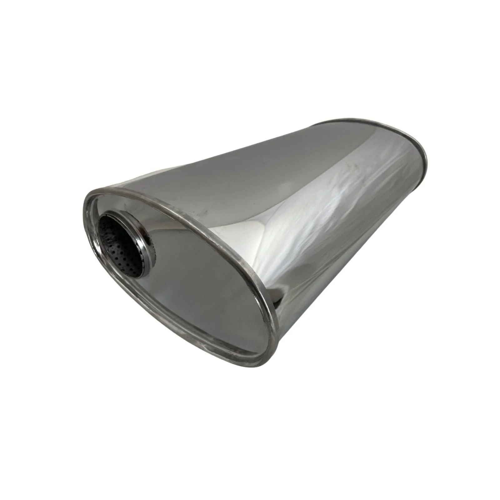 Redback - 3" Muffler O/C 20"x11"x6" Oval 430 Stainless Steel - Image 3