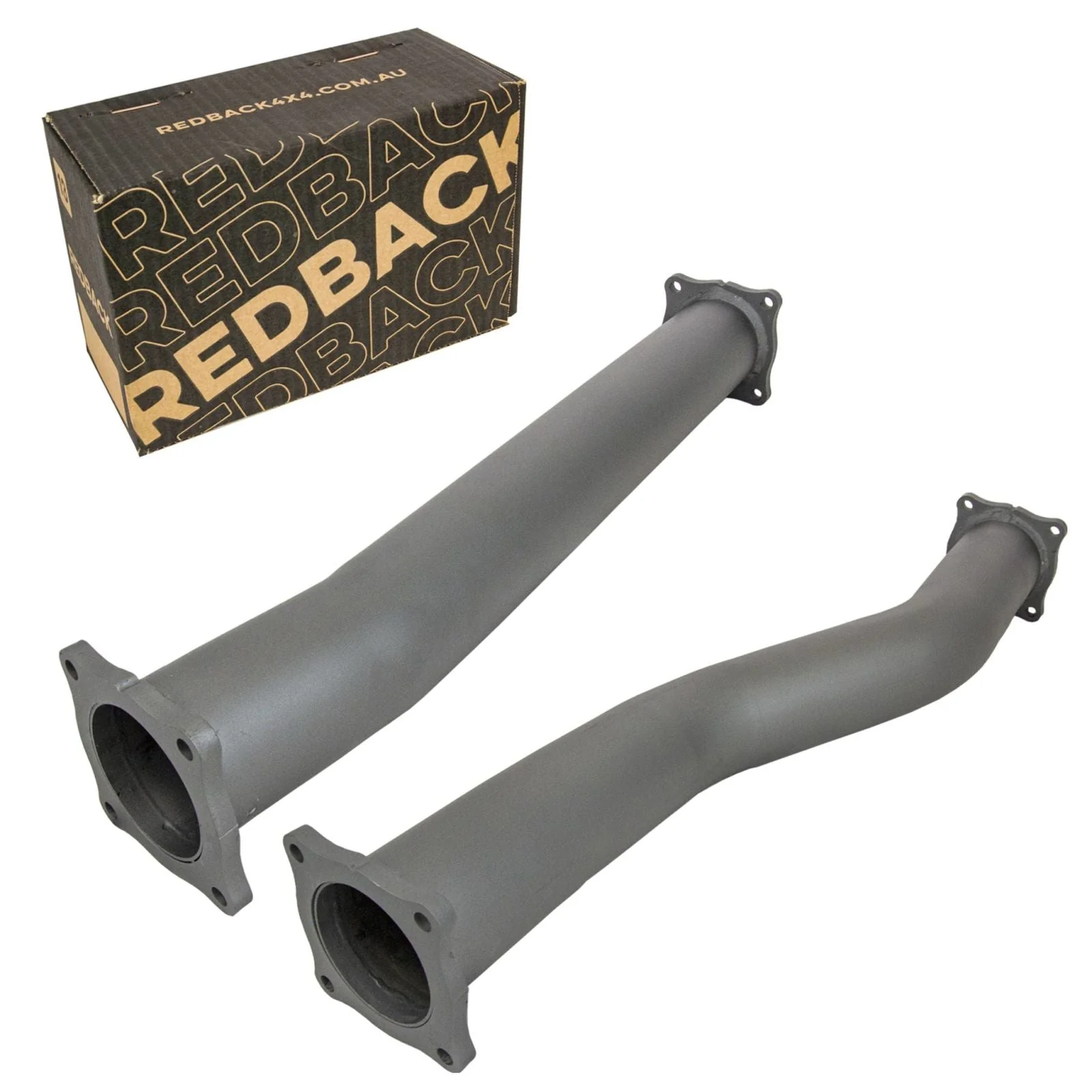Redback Extreme Duty - Toyota Landcruiser 76 Series (2007 - 2016) Wagon with Auxiliary Fuel Tank Performance Exhaust - Image 2