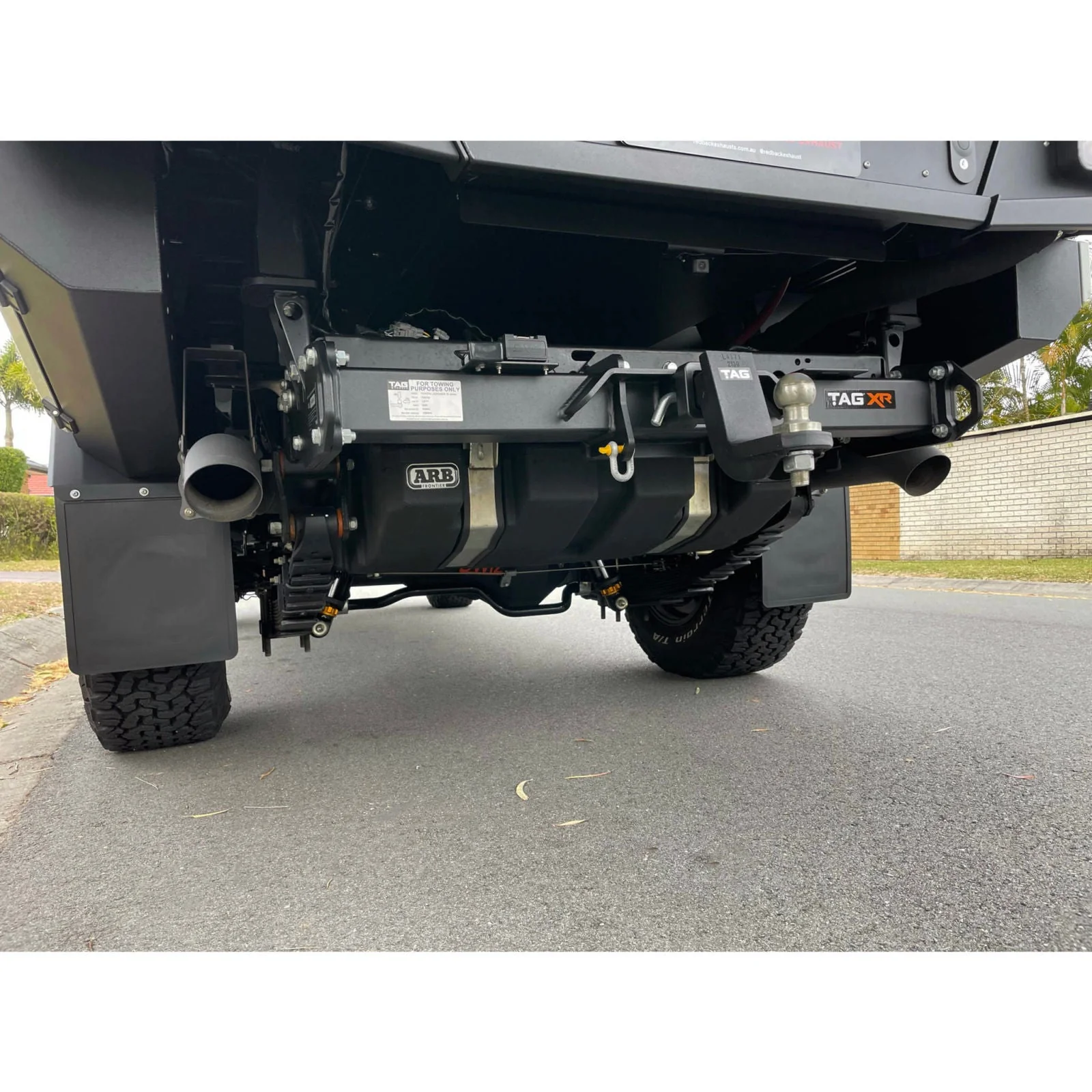 Redback Extreme Duty - Toyota Landcruiser 79 Series Dual Cab Twin 4" Exhaust - Image 3