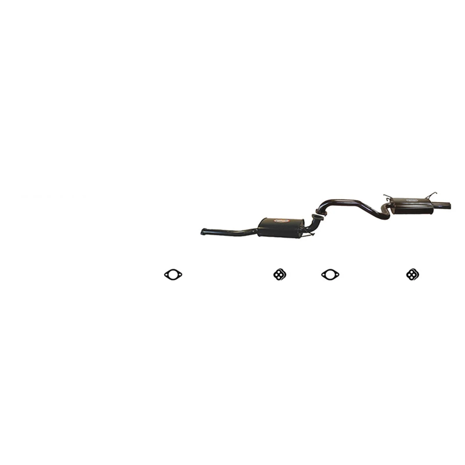 REDBACK | 2.5" Cat Back Performance Exhaust Dual Outlet | Ford Falcon Fairmont BA BF 2002–2008 | K-RPM15718