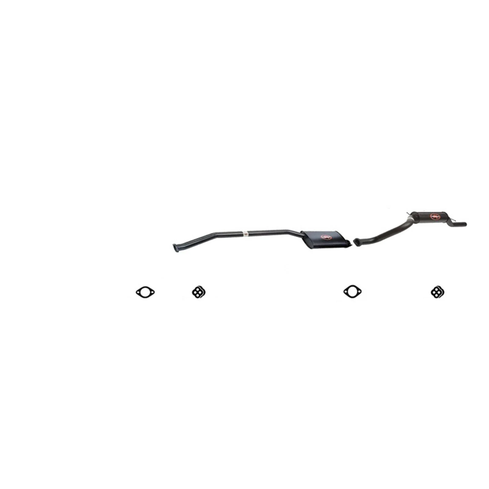 REDBACK | 2.5" Cat Back Exhaust System Single Outlet | Ford Falcon AU Ute 1998–2002 | K-RPM15747