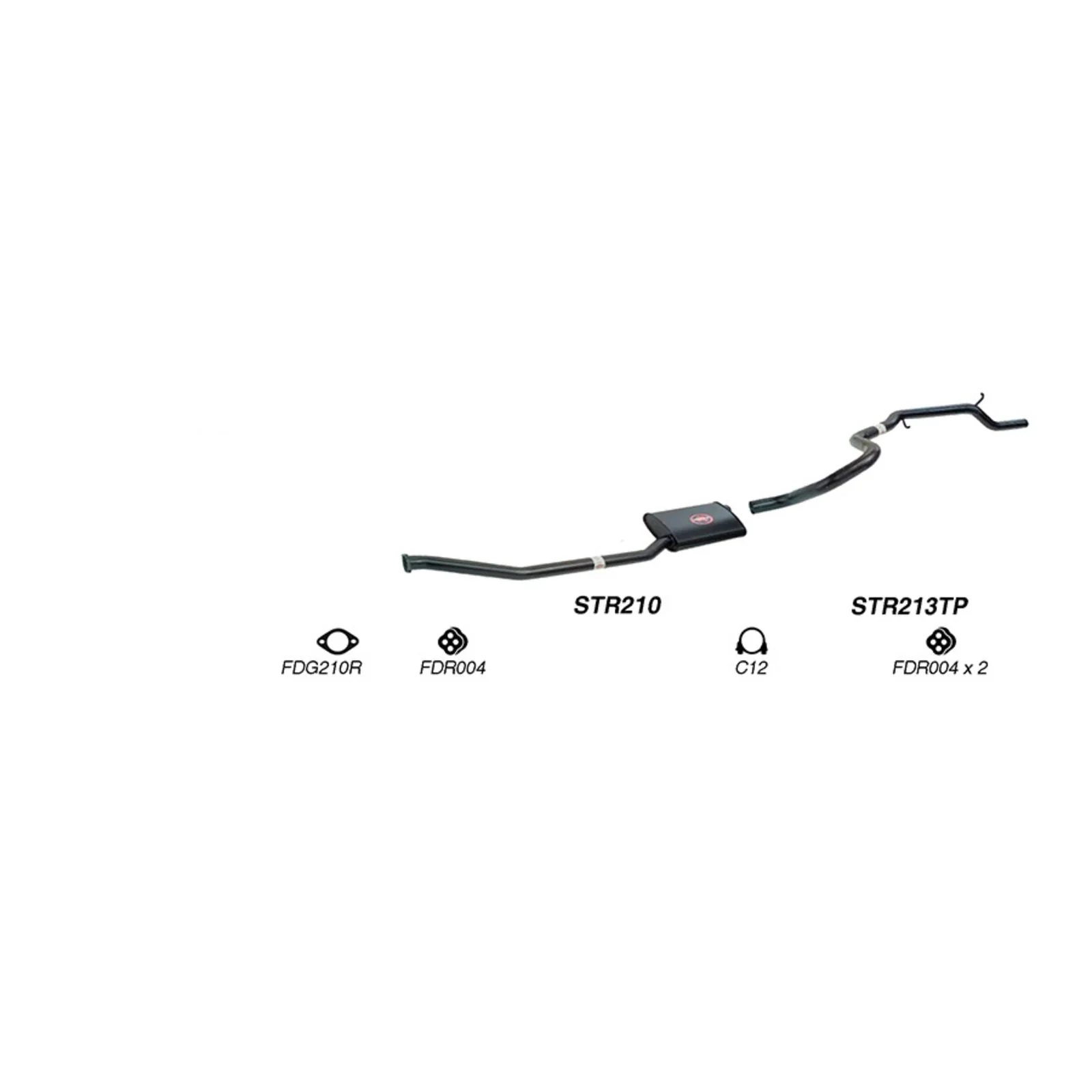 REDBACK - Ford Falcon (1992 - 2002), Fairmont (1992 - 2002) Sedan Performance Exhaust System - Image 2