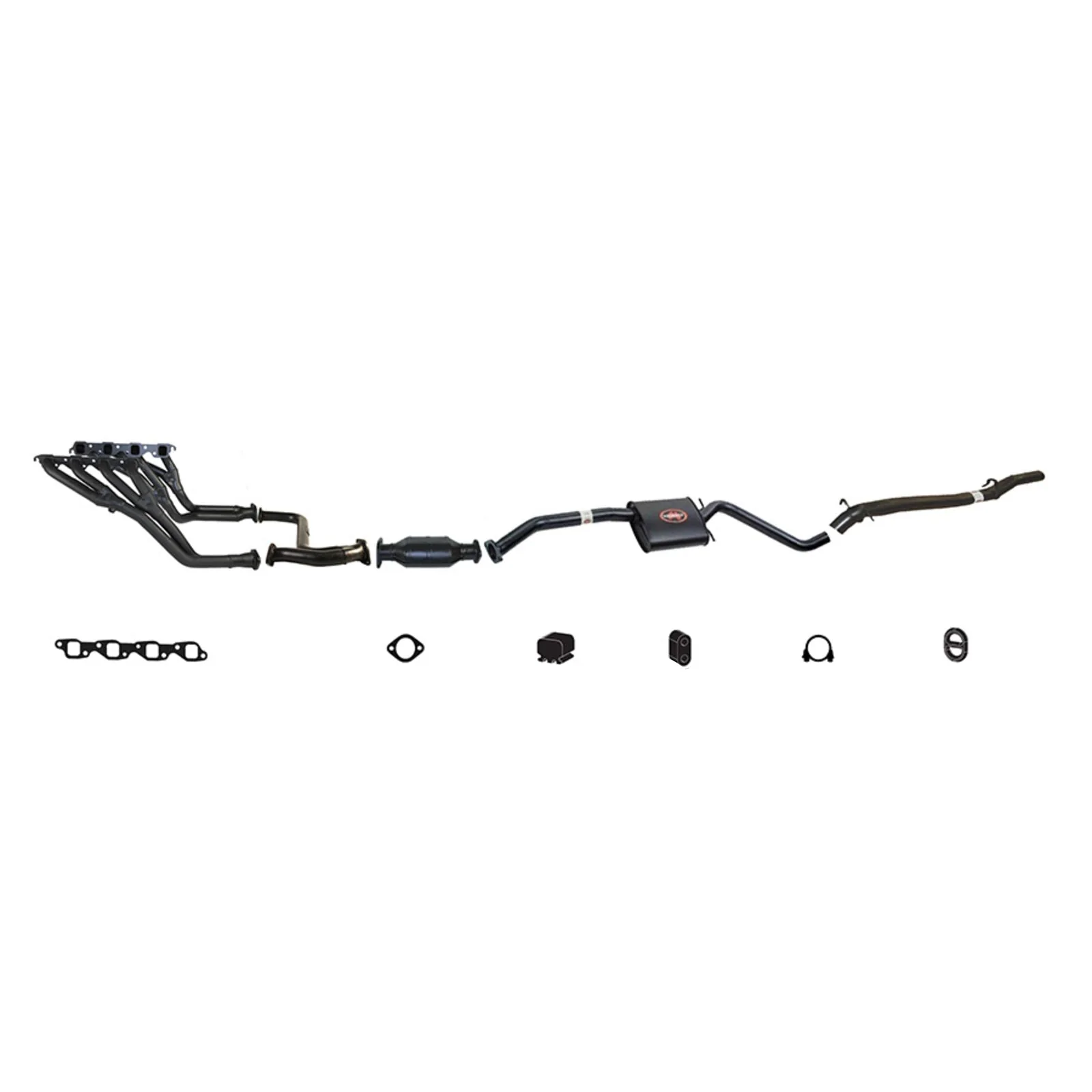 REDBACK | 2.5" Complete Engine Back Exhaust System | Holden Commodore Calais Statesman VP VR VS 1991–1999 | K-RPT14604