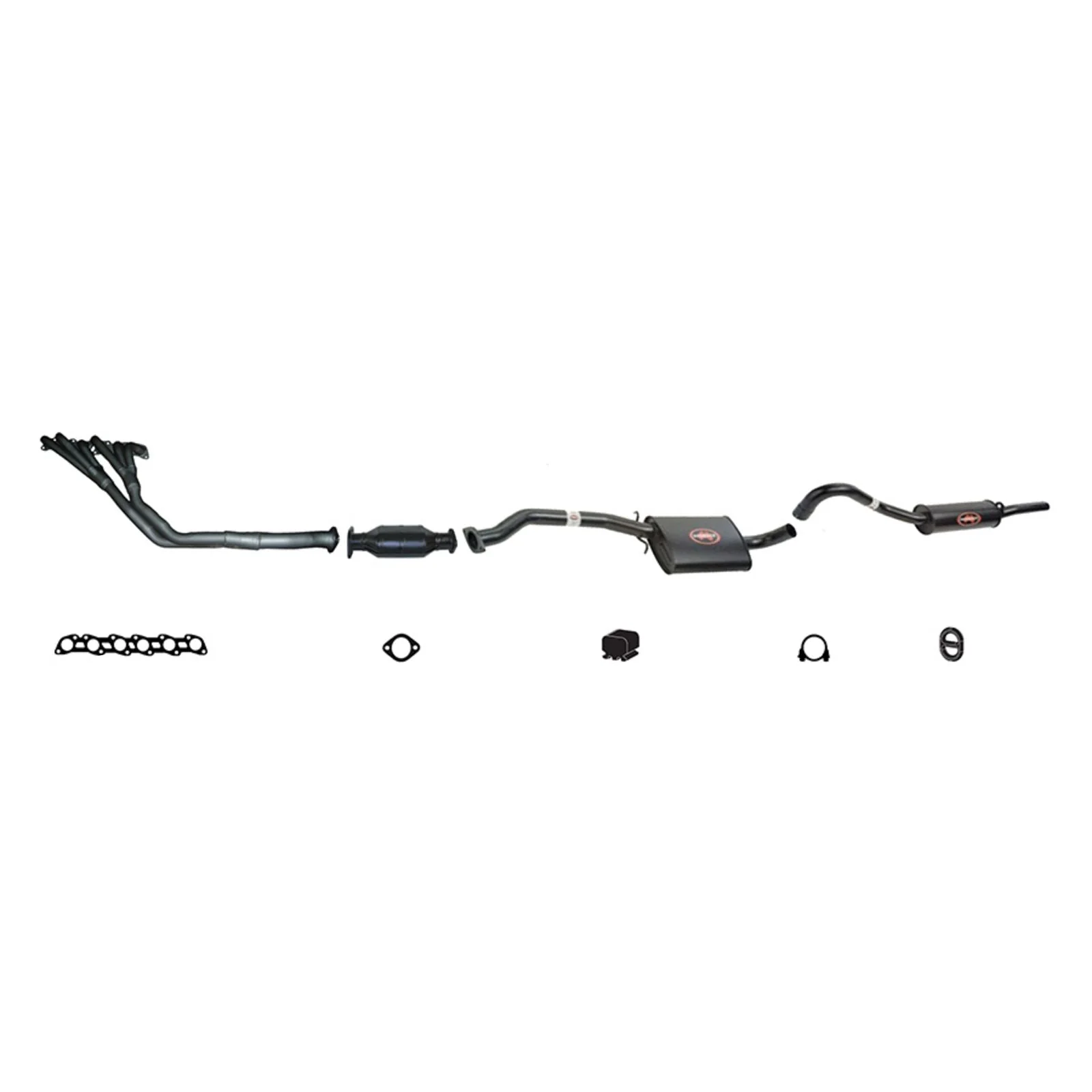 REDBACK | 2.5" Exhaust System & Tri-Y Headers | Holden Commodore VB-VS V8 1978–1997 Yest range | K-RPM14616
