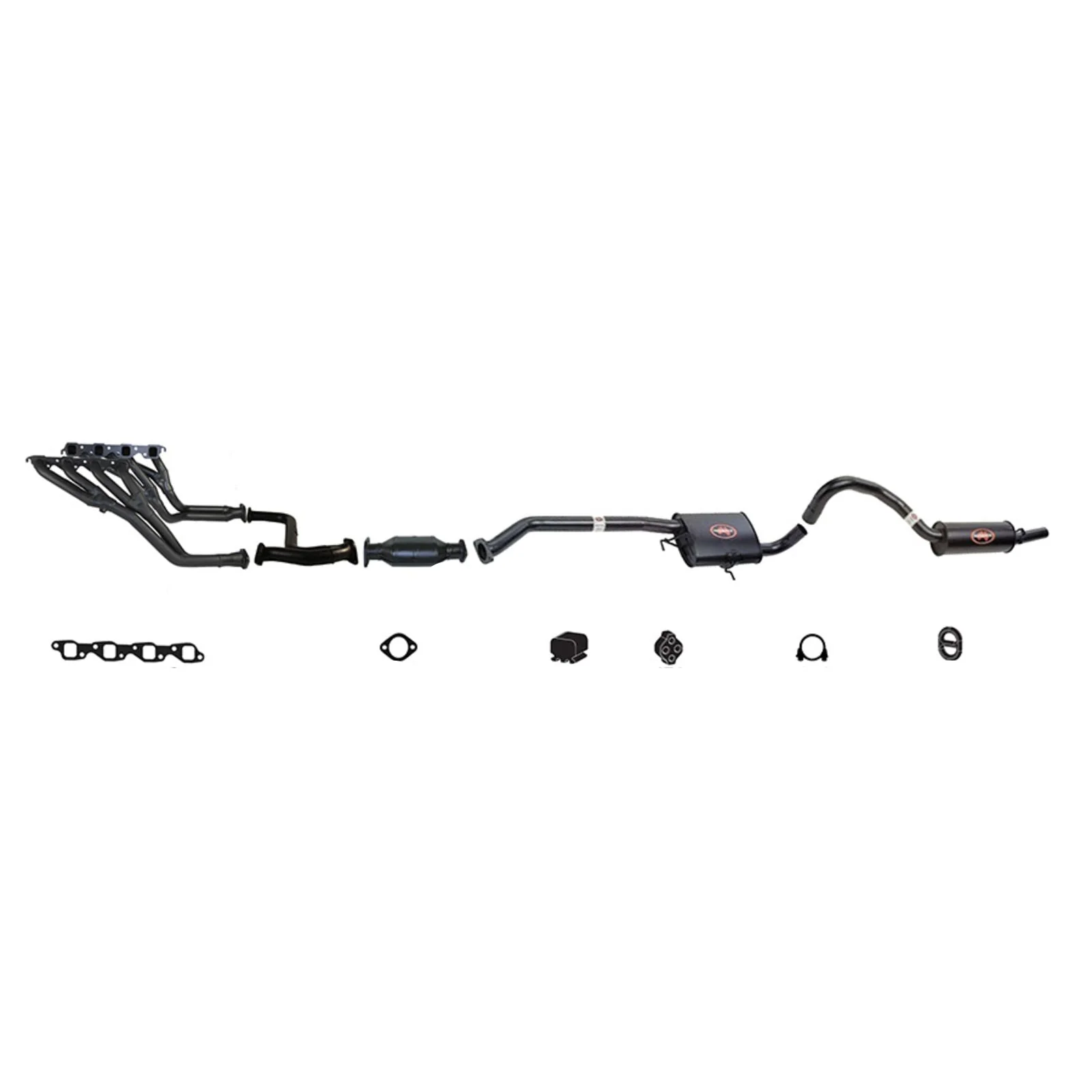 REDBACK | 2.5" Performance Exhaust System | Holden Commodore VG VN VP VR VS Ute Wagon 1988–2000 | K-RPM14596