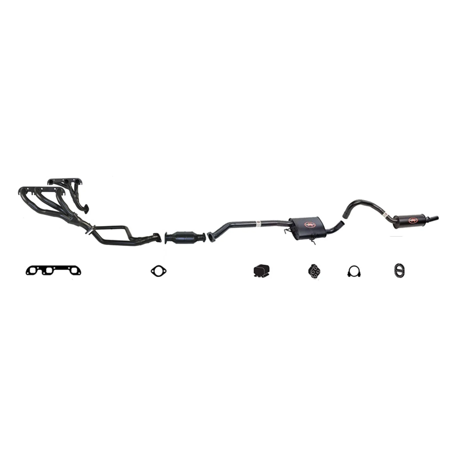 REDBACK | 2.5" Performance Exhaust System | Holden Commodore VN VP VR VG VS V6 V8 | K-RPM14614