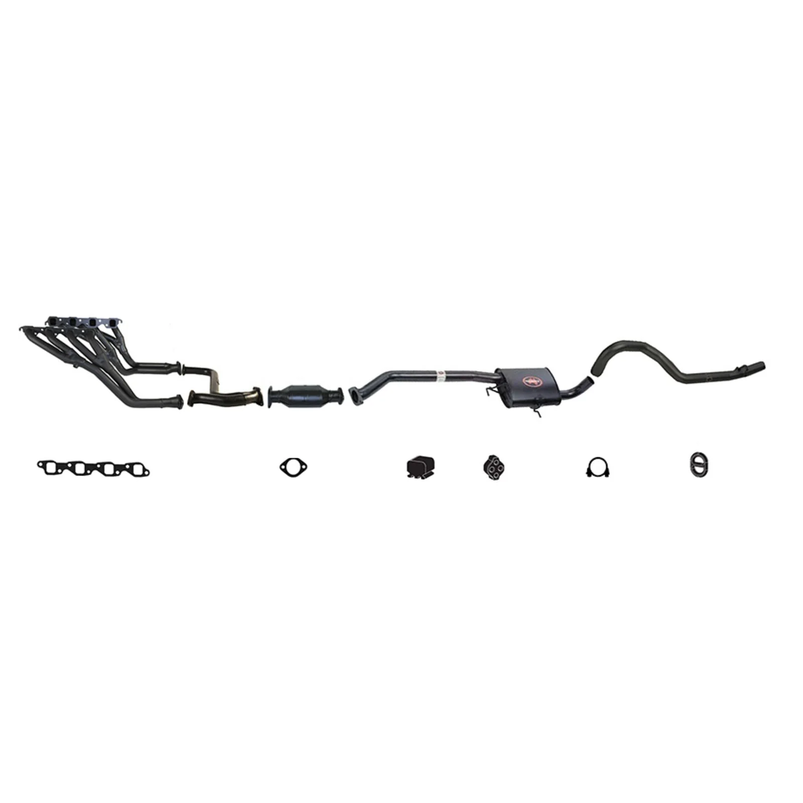 REDBACK | 2.5" Performance Exhaust System | Holden Commodore VG VN VP VR VS Ute Wagon 1988-2000 | K-RPT14597