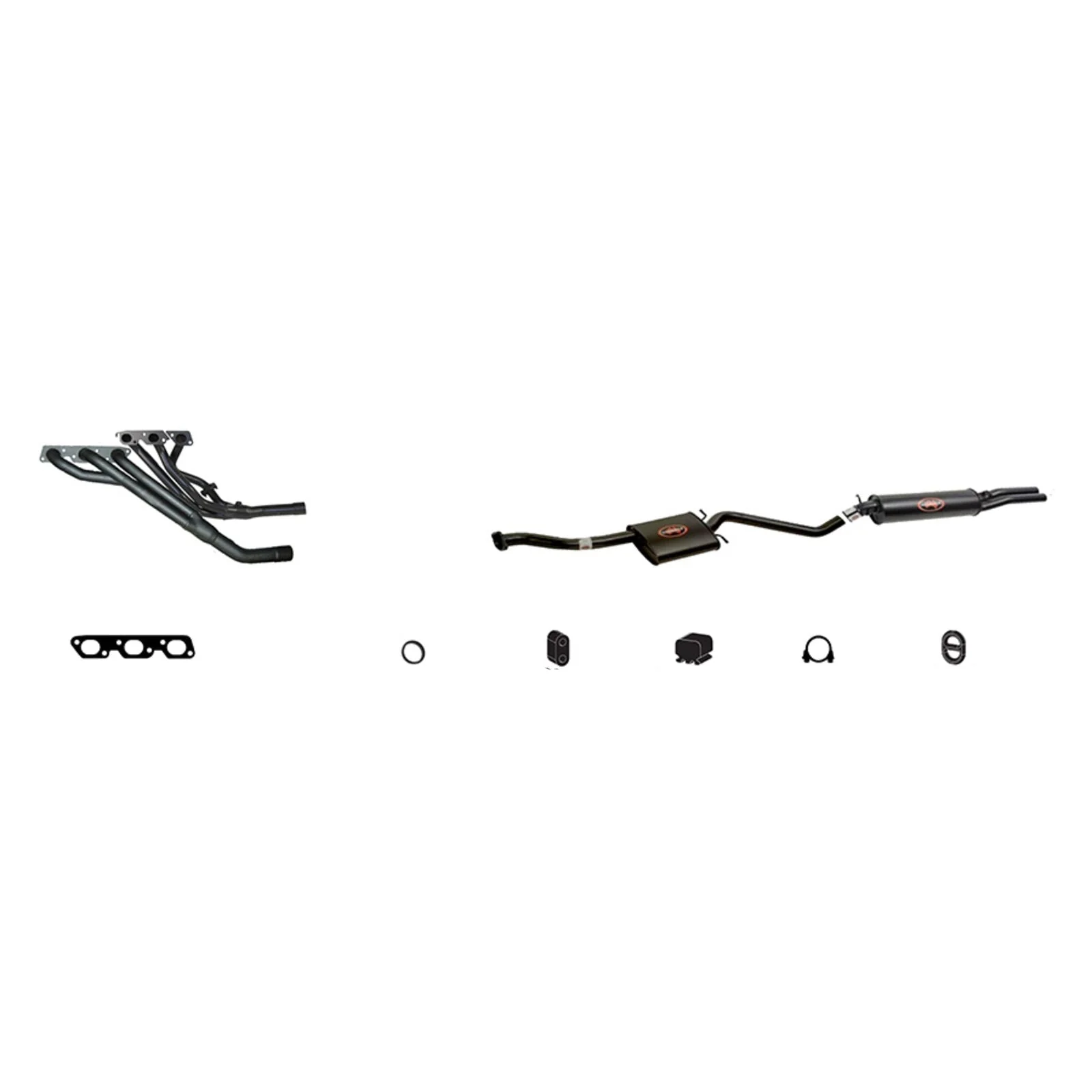 REDBACK | 2.5" Performance Exhaust System | Holden Commodore Calais Statesman VS VR VP VN IRS | K-RPD14659