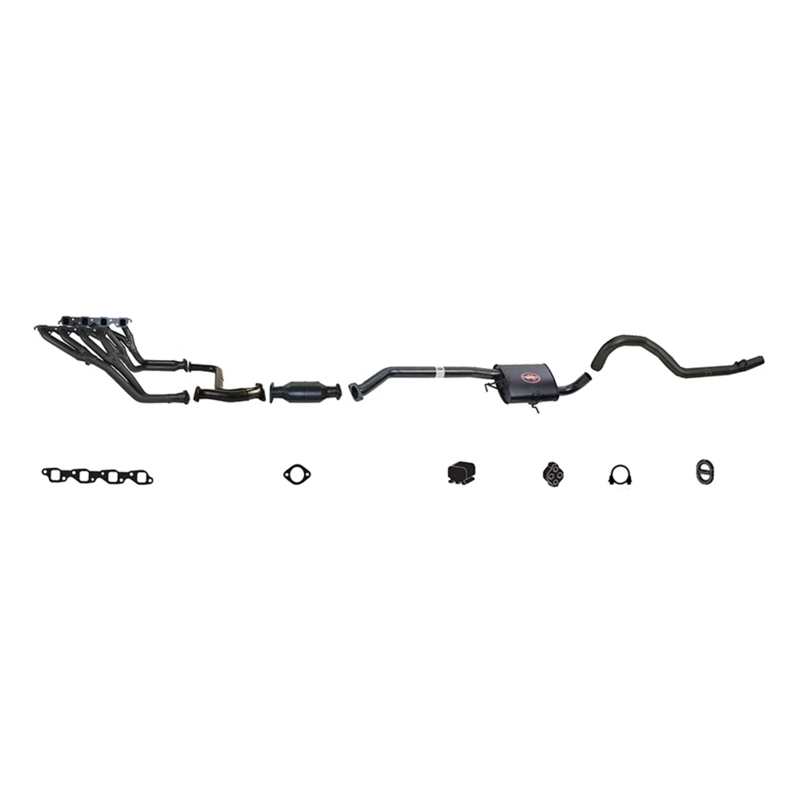 REDBACK | 2.5" Exhaust System Manual Solid Axle | Holden Commodore VN VG VP VR VS 1988–2000 | K-RPT14668