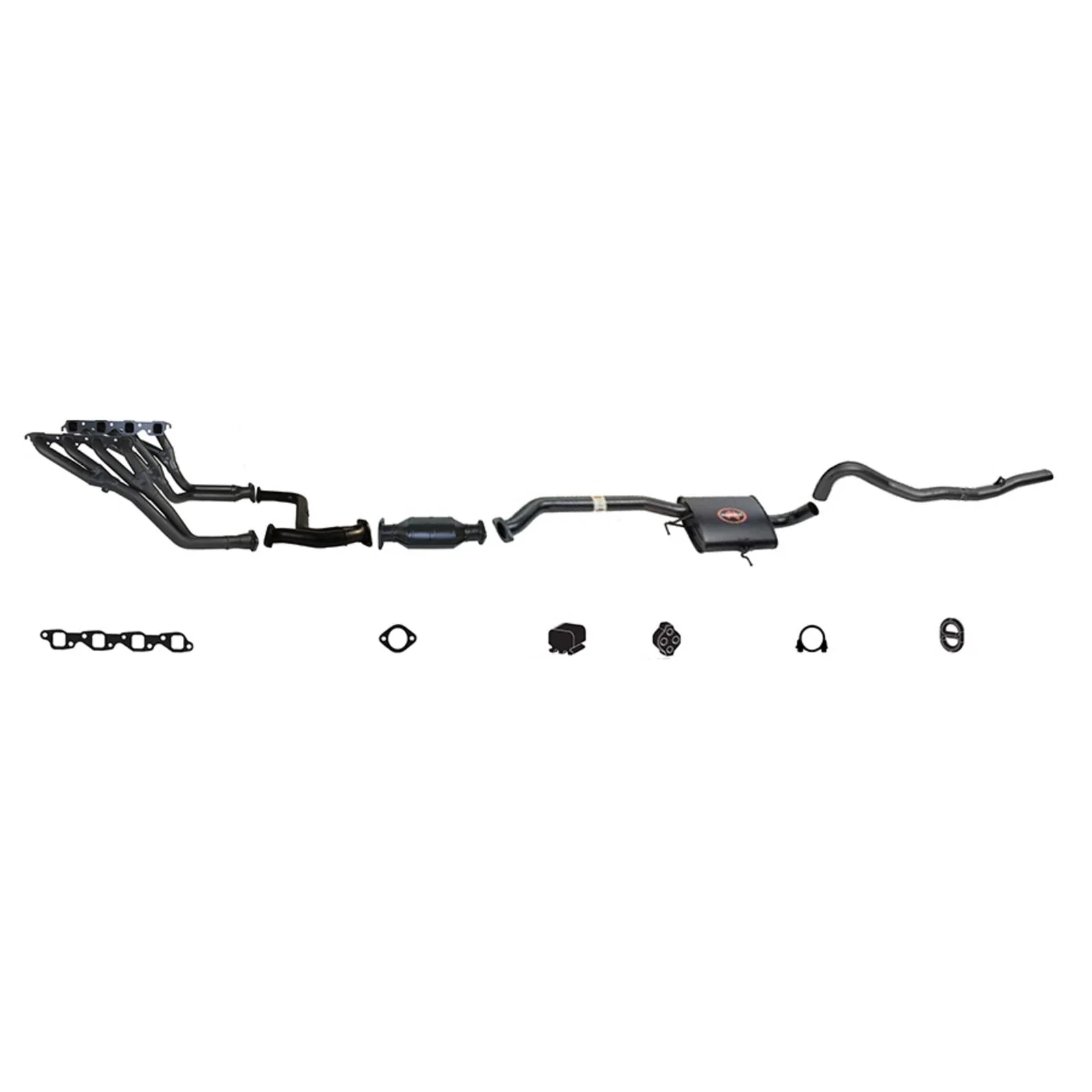 REDBACK | 2.5" Engine Back Exhaust System | Holden Commodore VN VP VR 1988–1995 Manual | K-RPT14621