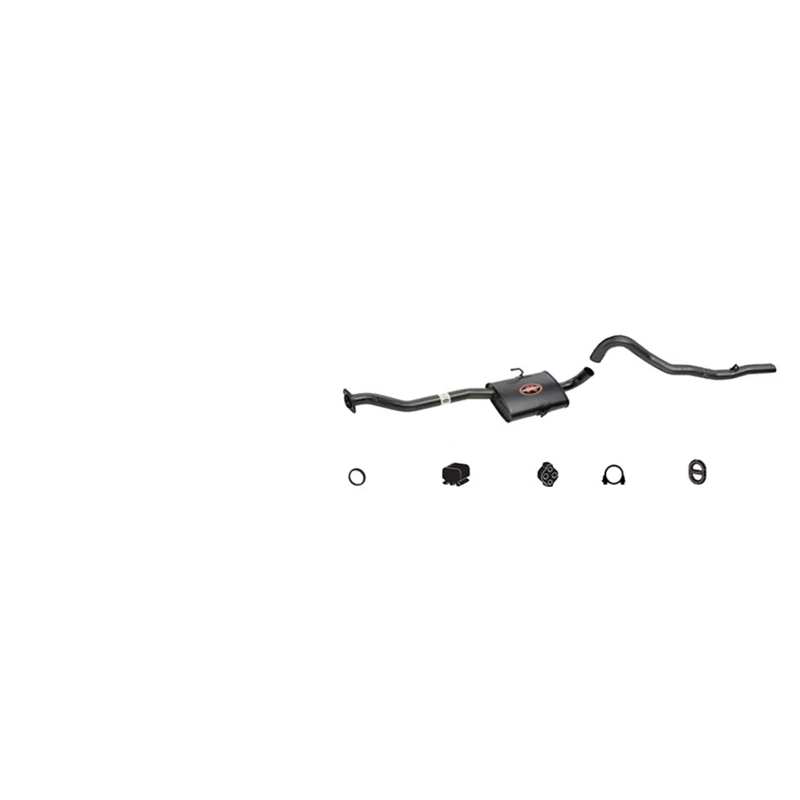 REDBACK | 2.5" Cat Back Performance Exhaust | Holden Commodore VS V6 Sedan 1995–1997 | K-RPM15703