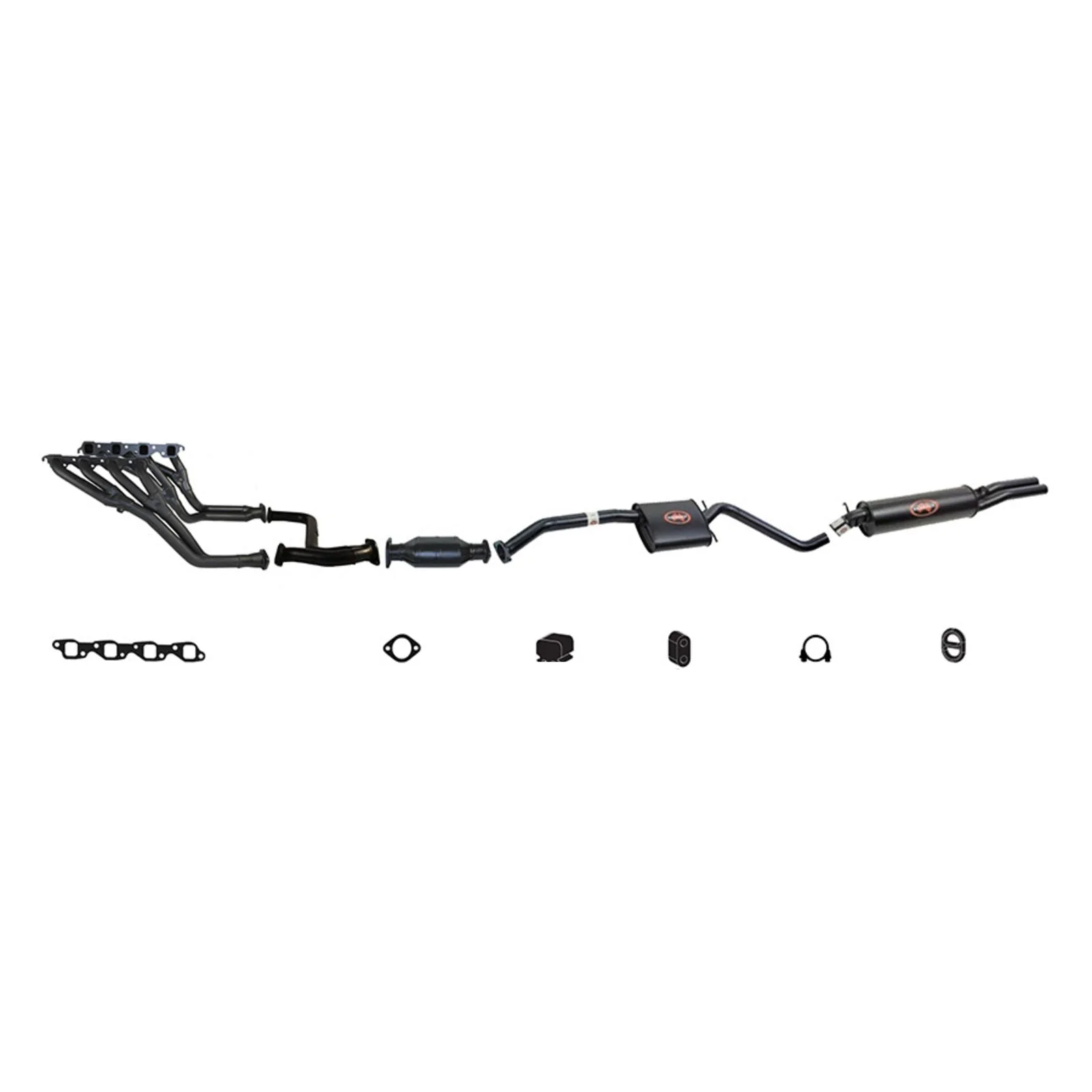 REDBACK | 2.5" Exhaust System | Holden Commodore Calais VS IRS 5.0L 1995–1997 | K-RPD14662