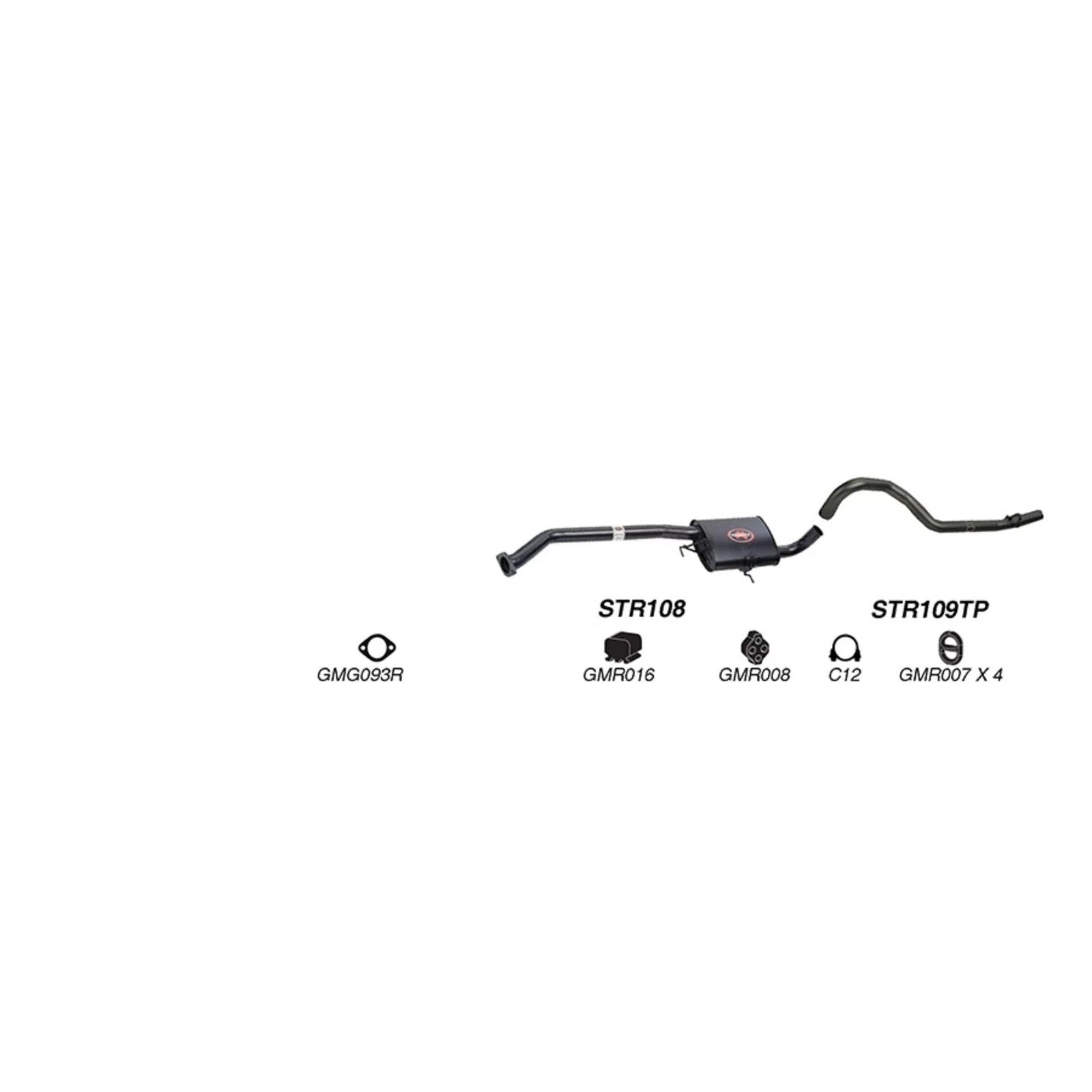 REDBACK - Holden Commodore VN, VP, VR V8 & V6, VS V8 Ute and Wagon (1988 - 2000) 2.5" Performance Exhaust System - Image 2