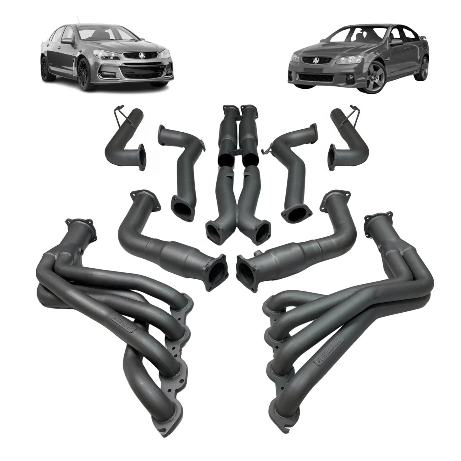 REDBACK - Holden Commodore VE, VF Sedan / Wagon (2006 - 2017) Dual 3" Engine Back Exhaust with Muffler Delete